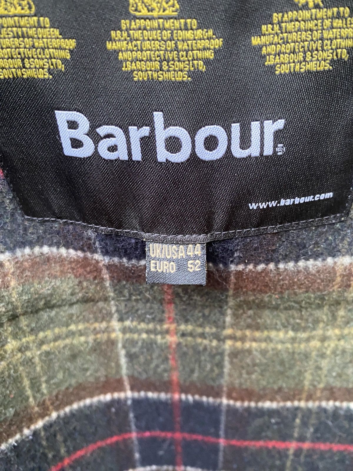 Barbour Barbour Classic Duffle Coat Wool Jacket Size Uk44 Eu52 Size US L / EU 52-54 / 3 - 16 Thumbnail