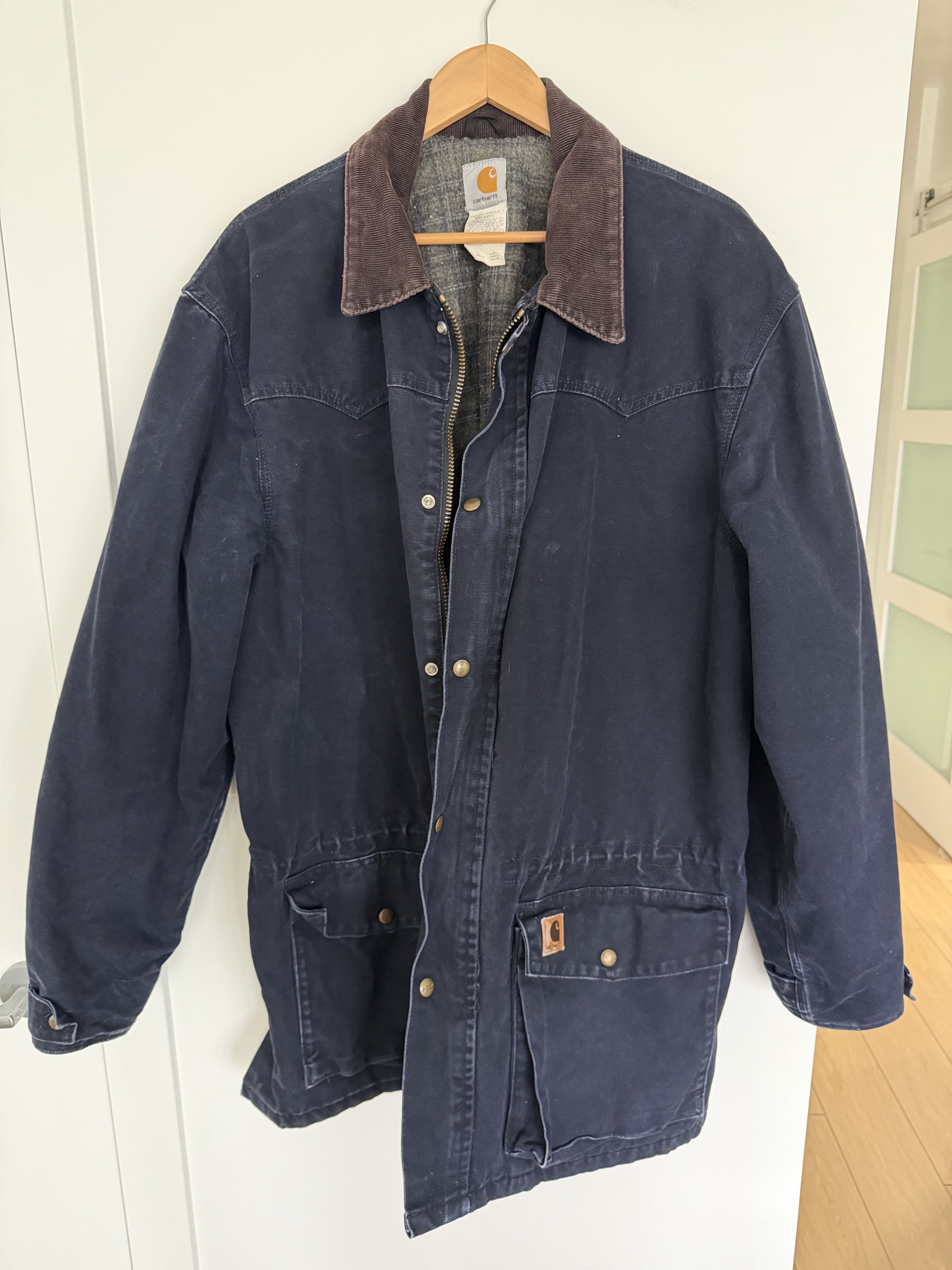 Carhartt Carhartt C52 MDT Duck Canvas Blanket Lined Jacket Size US XL / EU 56 / 4 - 1 Thumbnail