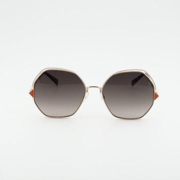 Missoni Missoni MIS 0075/S 0Y3R HA Sunglasses Gold/Ivory Geometric Size ONE SIZE - 5 Thumbnail