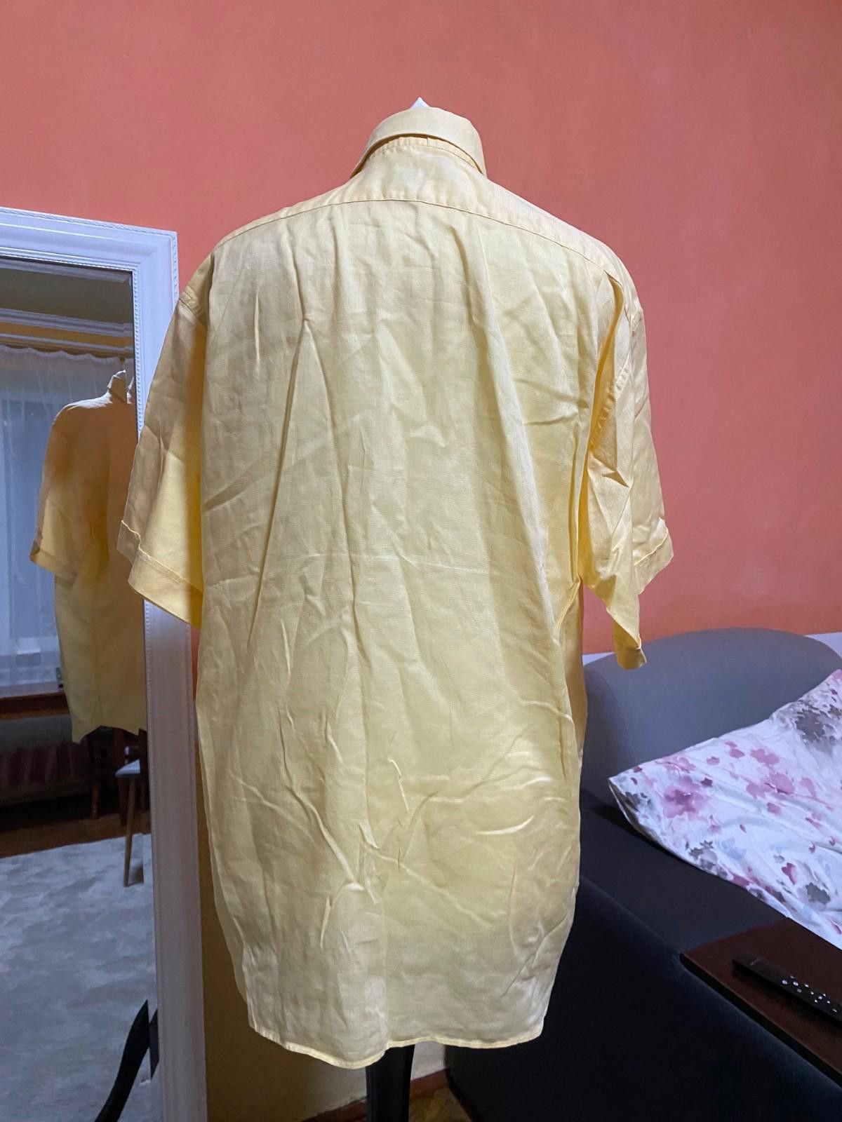 Dior Christian Dior Monsieur Short Shirt Button Up Yellow L Size US L / EU 52-54 / 3 - 6 Thumbnail