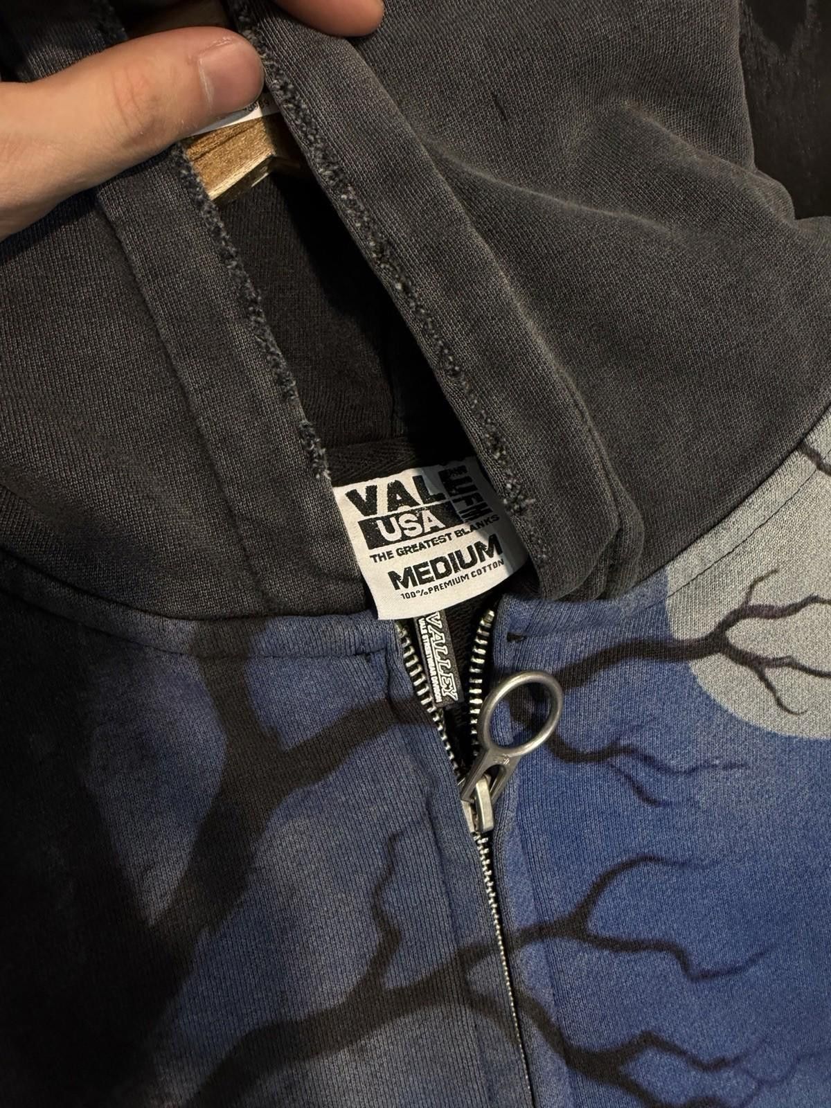 Vale Size M - Vale Black Zip Up Hoodie Black Authentic Valley Size US M / EU 48-50 / 2 - 7 Thumbnail