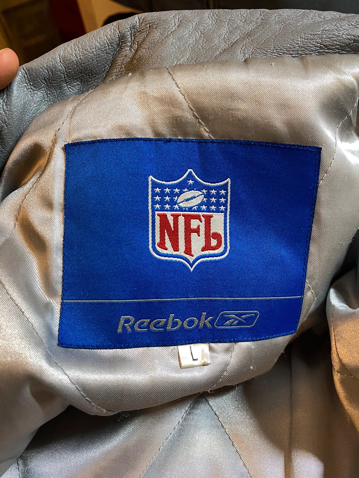 Jeff Hamilton × NFL × Reebok leather jacket reebok Jeff Hamilton vintage oakland raiders Size US L / EU 52-54 / 3 - 8 Thumbnail