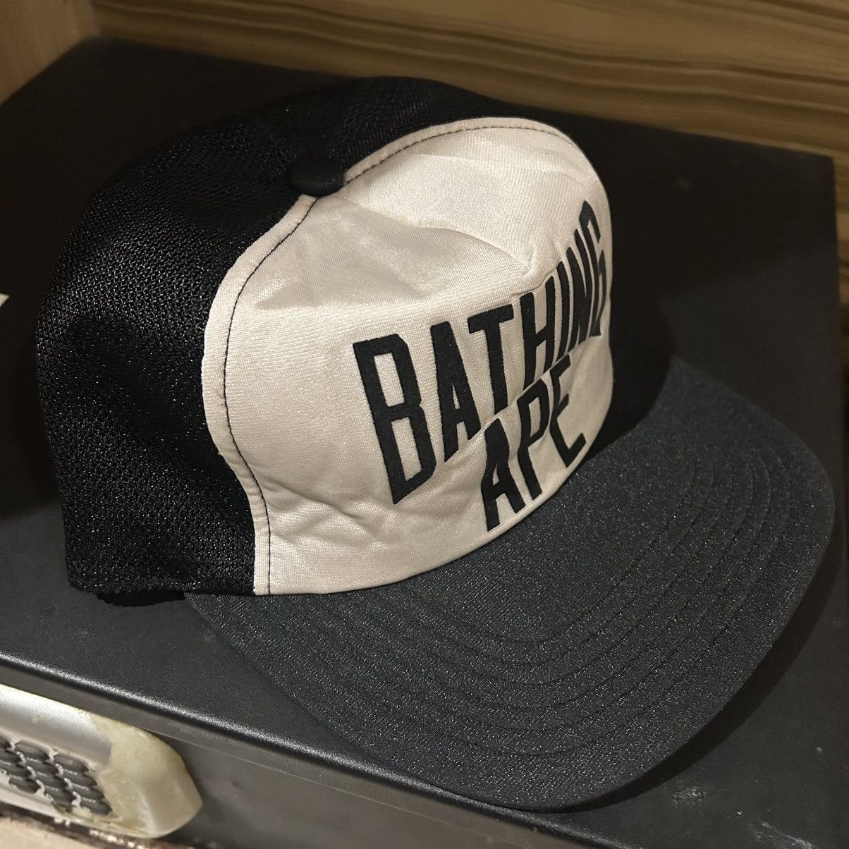 Bape TRUCKERHAT BAPE VINTAGE Size ONE SIZE - 3 Thumbnail