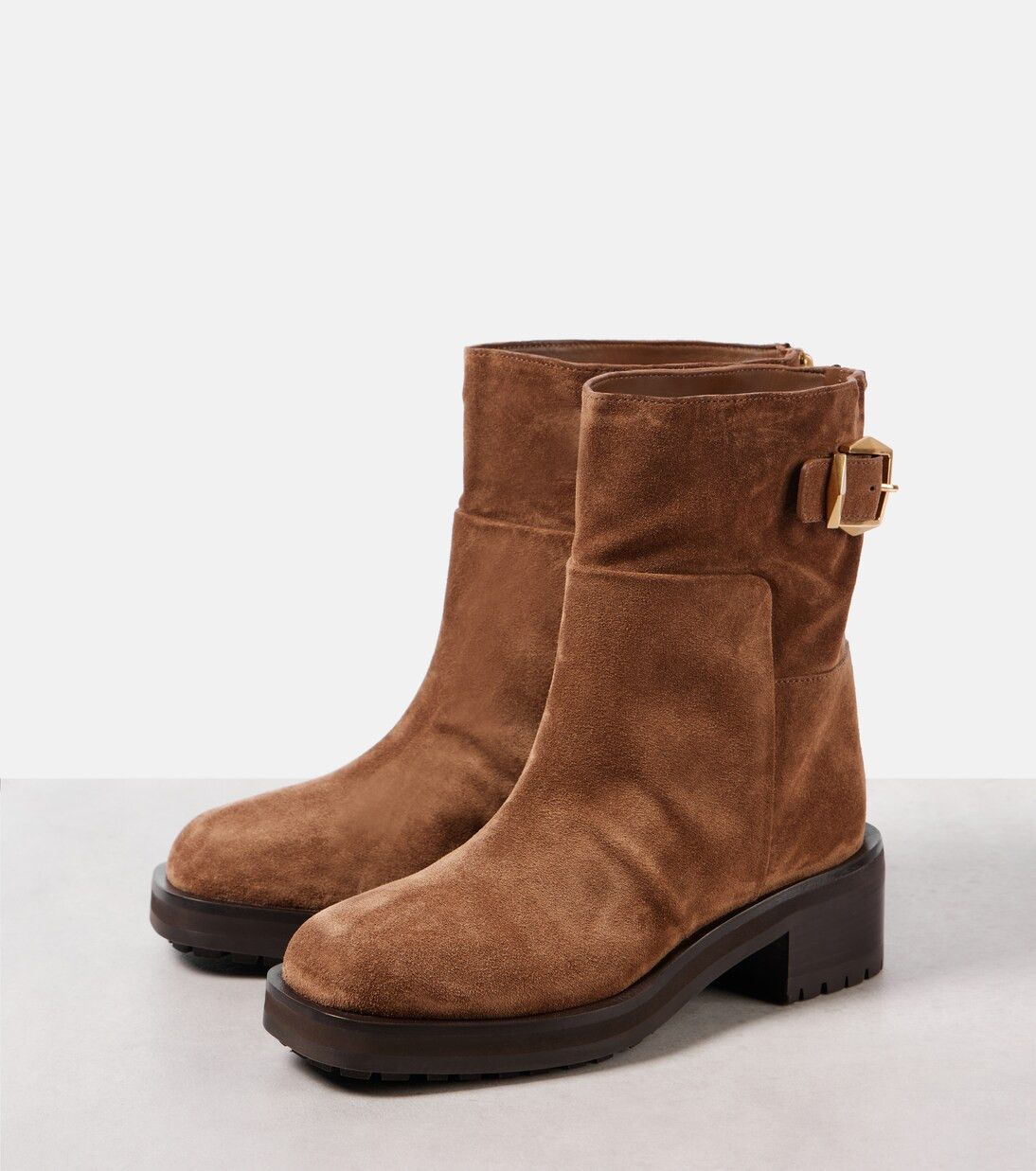 Jimmy Choo o1y0326 Ankle Boots in Brown Size US 6 / IT 36 - 4 Thumbnail