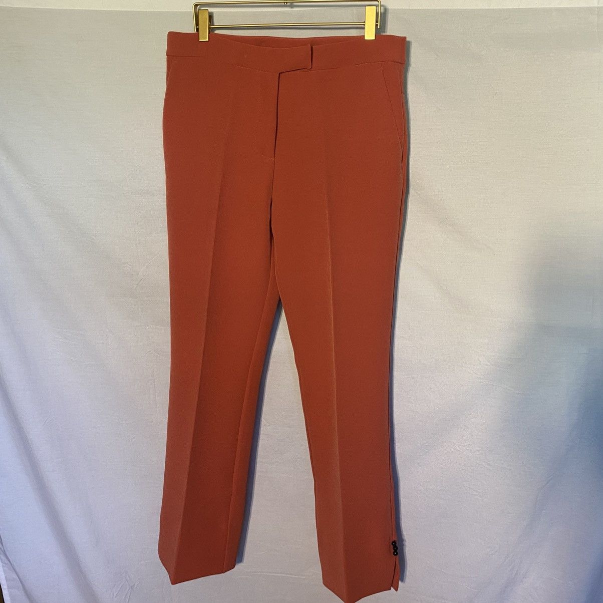 Other Manila Grace Salmon Dress Pants Tailored Women's Size 42 Size 28" / US 6 / IT 42 - 1 Thumbnail