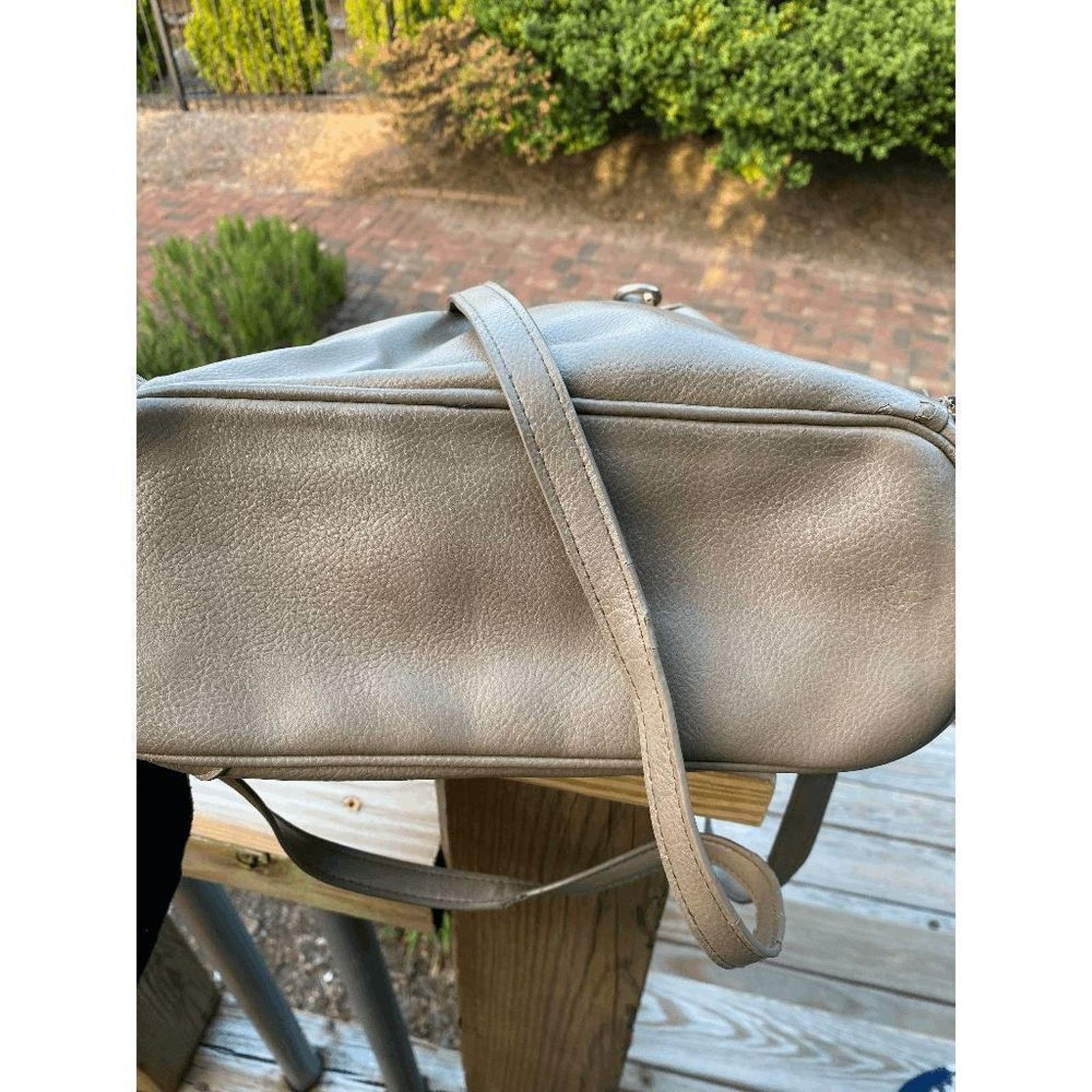 Bebe Bebe Los Angeles Beige Goldtone Hardware Backpack Size ONE SIZE - 10 Thumbnail
