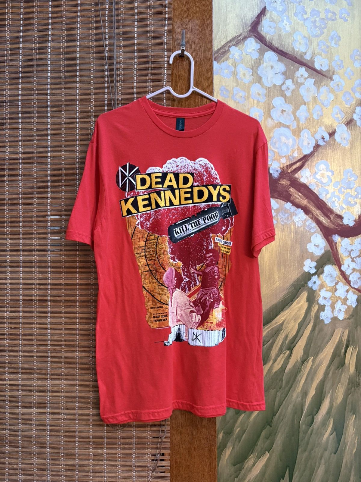 Dead Kennedys 2011 Dead Kennedys Kill The Poor Red T-Shirt Size M Size US M / EU 48-50 / 2 - 1 Thumbnail