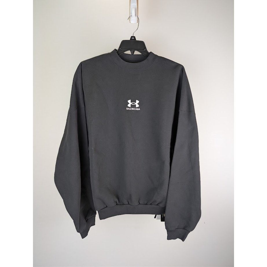 o1rshd1 Under Armour Molleton Oversized Crewneck Sweatshirt