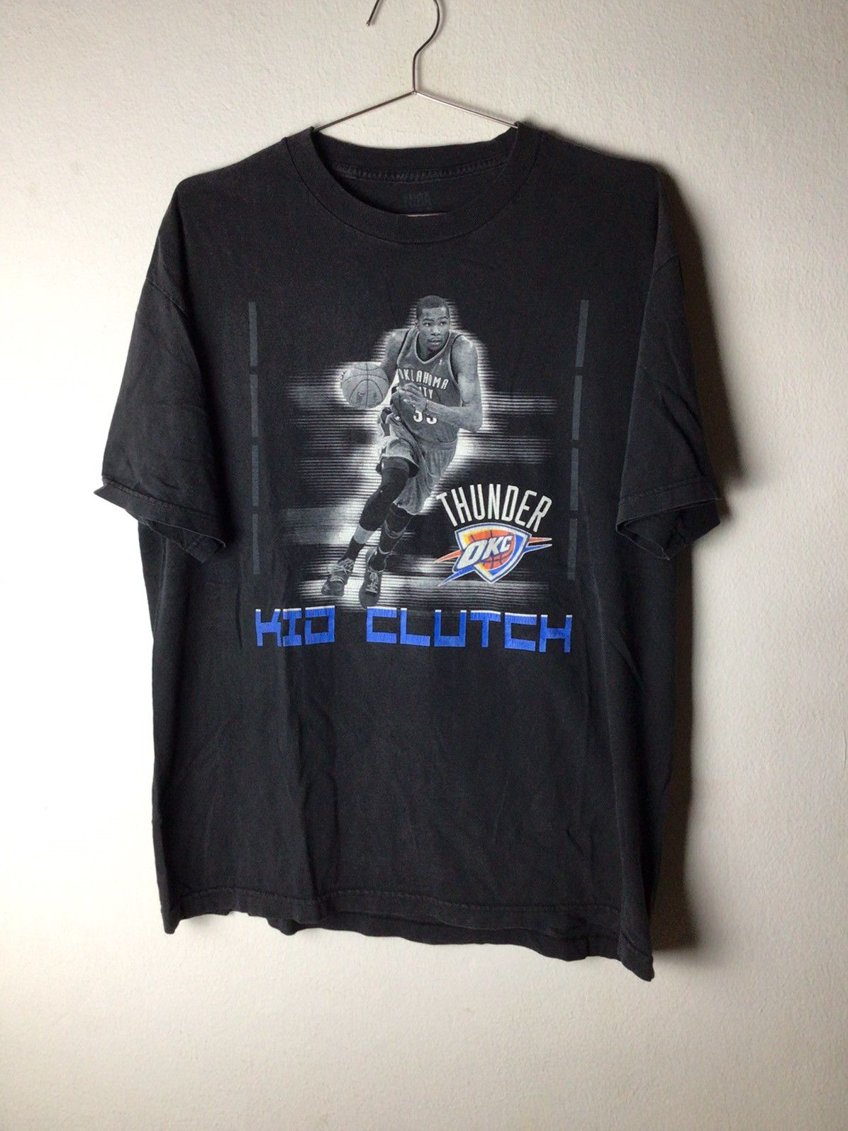 NBA × Rap Tees Kevin Durant OKC 00's Size US XL / EU 56 / 4 - 2 Thumbnail