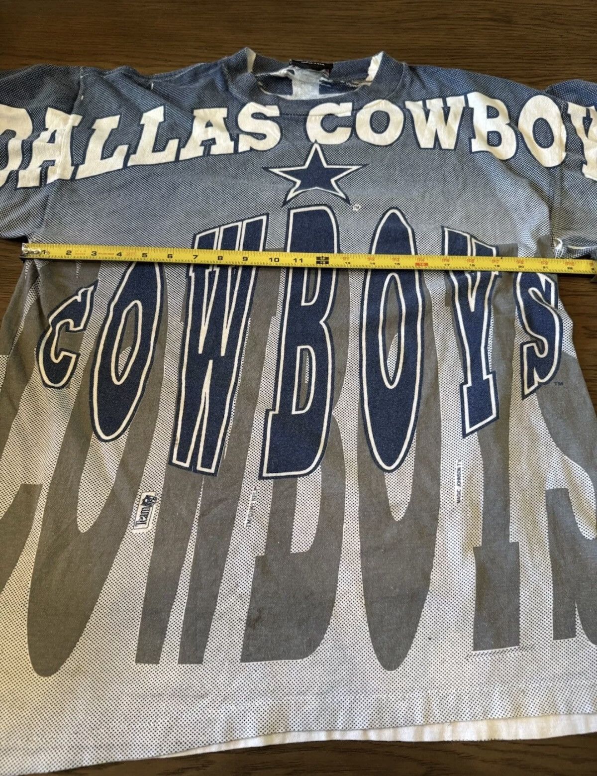 Cowboy Equipment × Vintage 90s 1993 cowboys shirt AOP Size US L / EU 52-54 / 3 - 6 Thumbnail