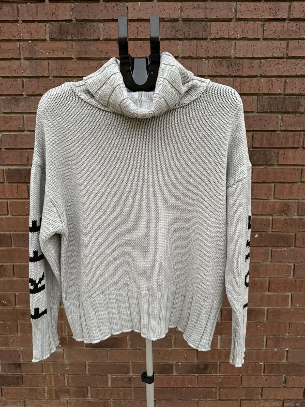 ELAN Elan Boye Sweater Grey Free Love Sleeves Womens Size Medium Size M / US 6-8 / IT 42-44 - 1 Thumbnail