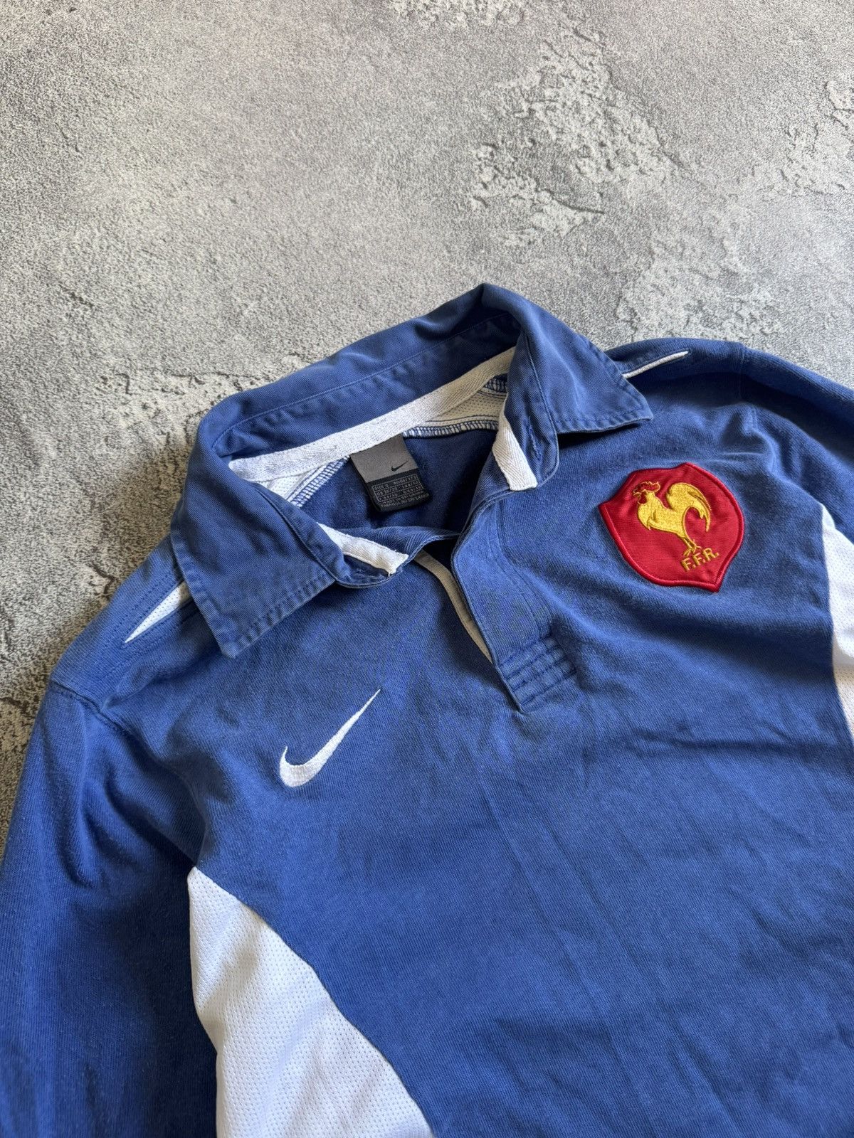 Nike Nike S FRANCE 🇫🇷 vintage rugby soccer sweatshirt jersey Size US S / EU 44-46 / 1 - 2 Thumbnail