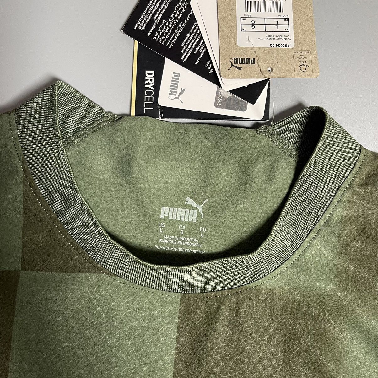 Puma × Vintage NWT SHAKHTAR PUMA 2022/2024 FOOTBALL AWAY JERSEY #10 MUDRYK Size US L / EU 52-54 / 3 - 7 Thumbnail