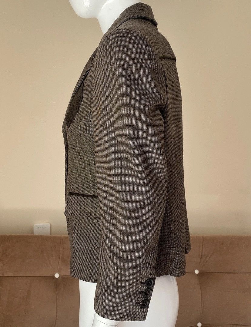 Gucci GUCCI WOOL PATCHED BLAZER JACKET BROWN SIZE 44 Size M / US 6-8 / IT 42-44 - 4 Thumbnail