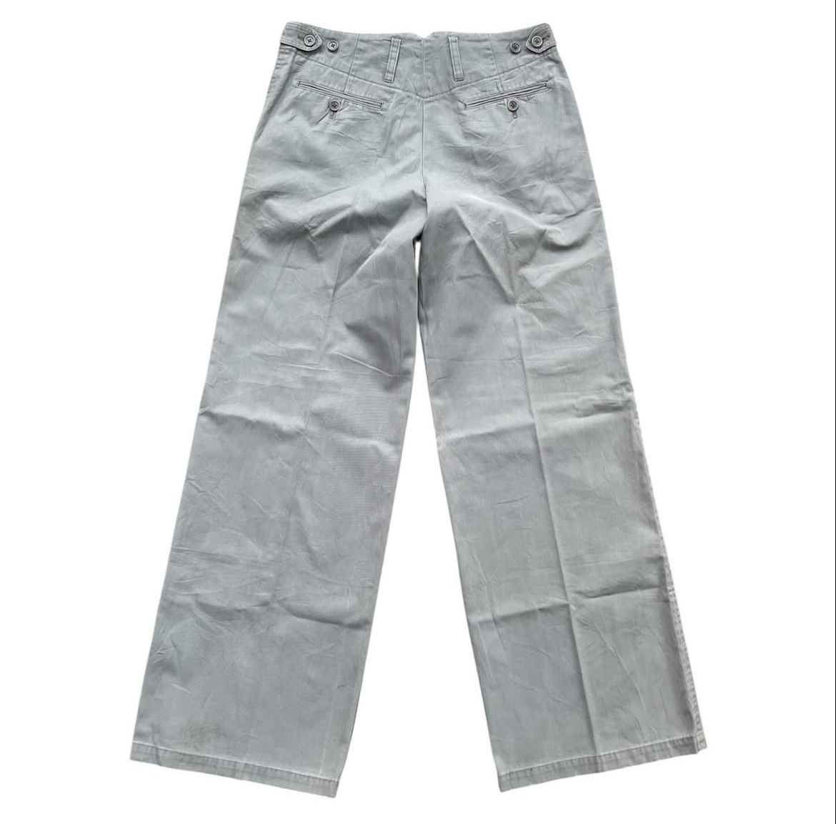 Margaret Howell 2000s Margaret Howell Fishtail Cotton Pants Size US 30 / EU 46 - 2 Thumbnail