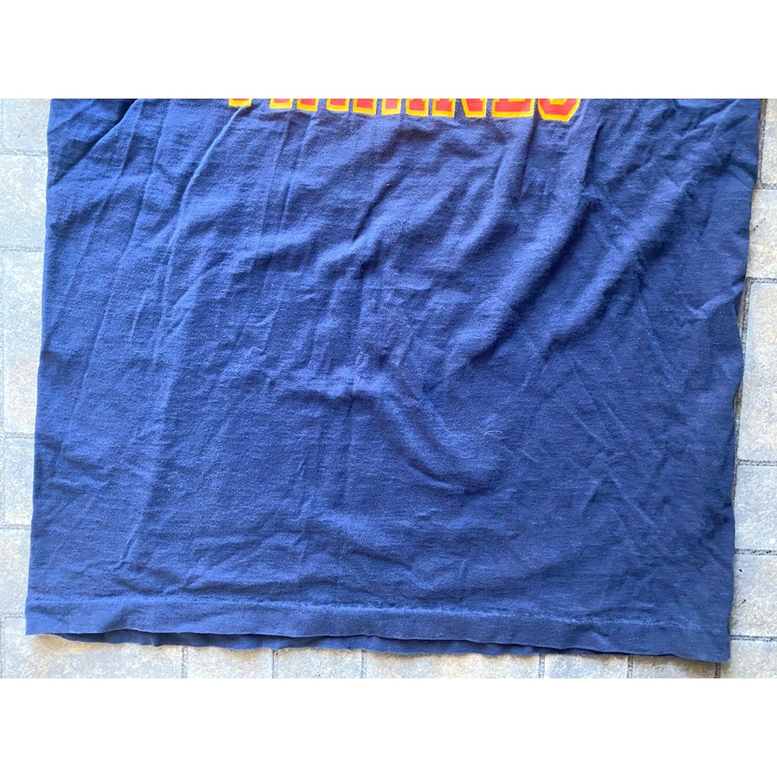 Fruit Of The Loom VINTAGE Notre Dame Fruit of the Loom T-Shirt Men XL Marine Navy Short Sleeve College University Military Modern See Photos Pride1940s? Size US XL / EU 56 / 4 - 2 Thumbnail