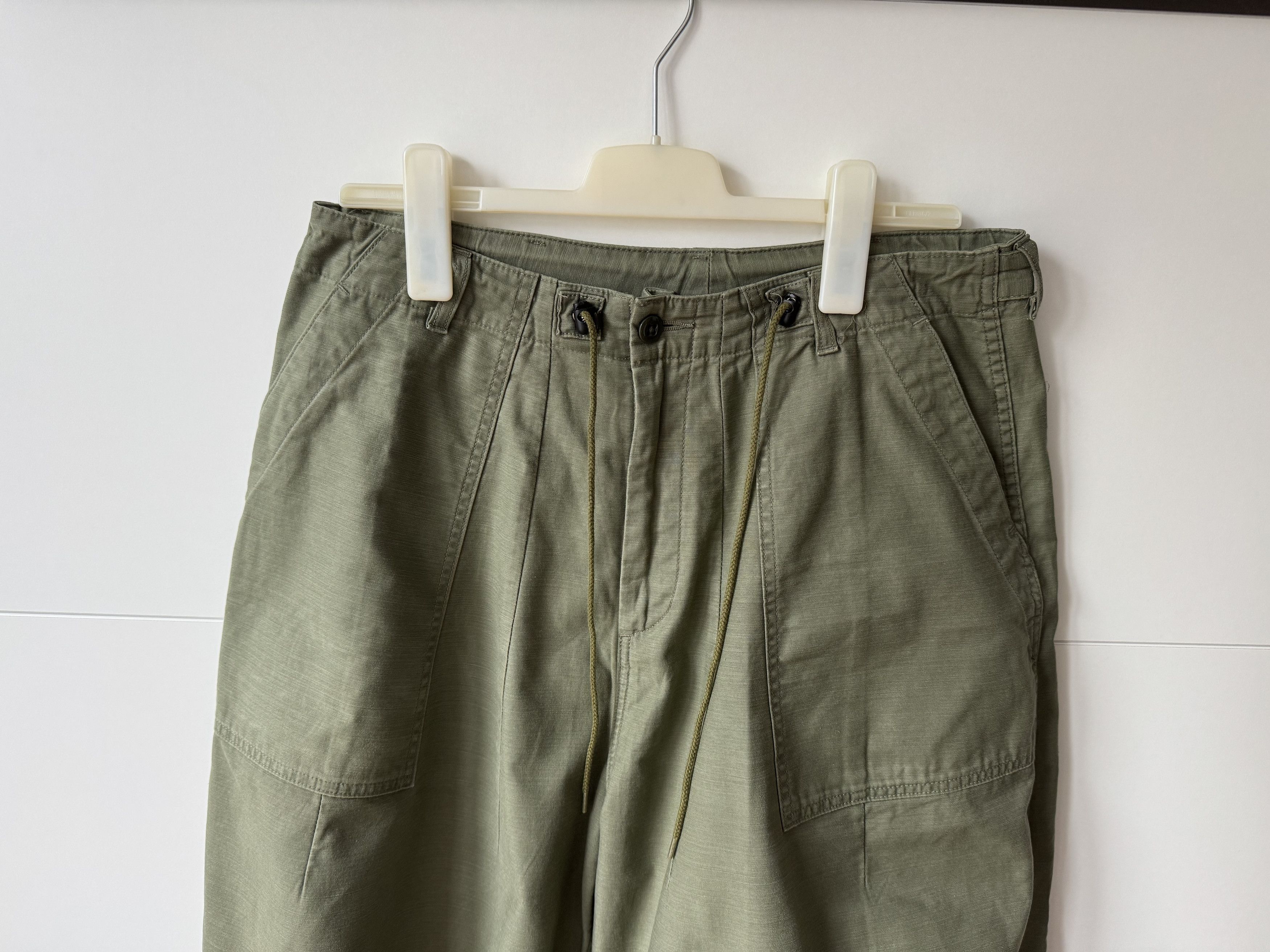 Needles [M] H.D. Pant Fatigue in Olive (SS23) Size US 30 / EU 46 - 2 Thumbnail