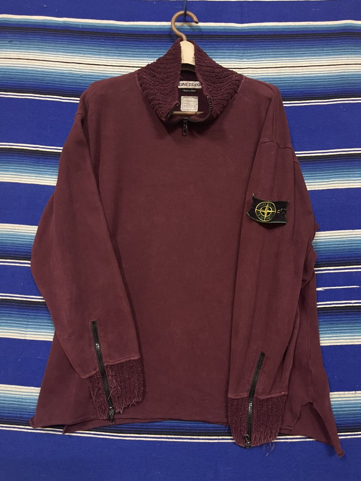 Stone Island Vintage Stone Island 1995 autumn/winter Sweatshirt 