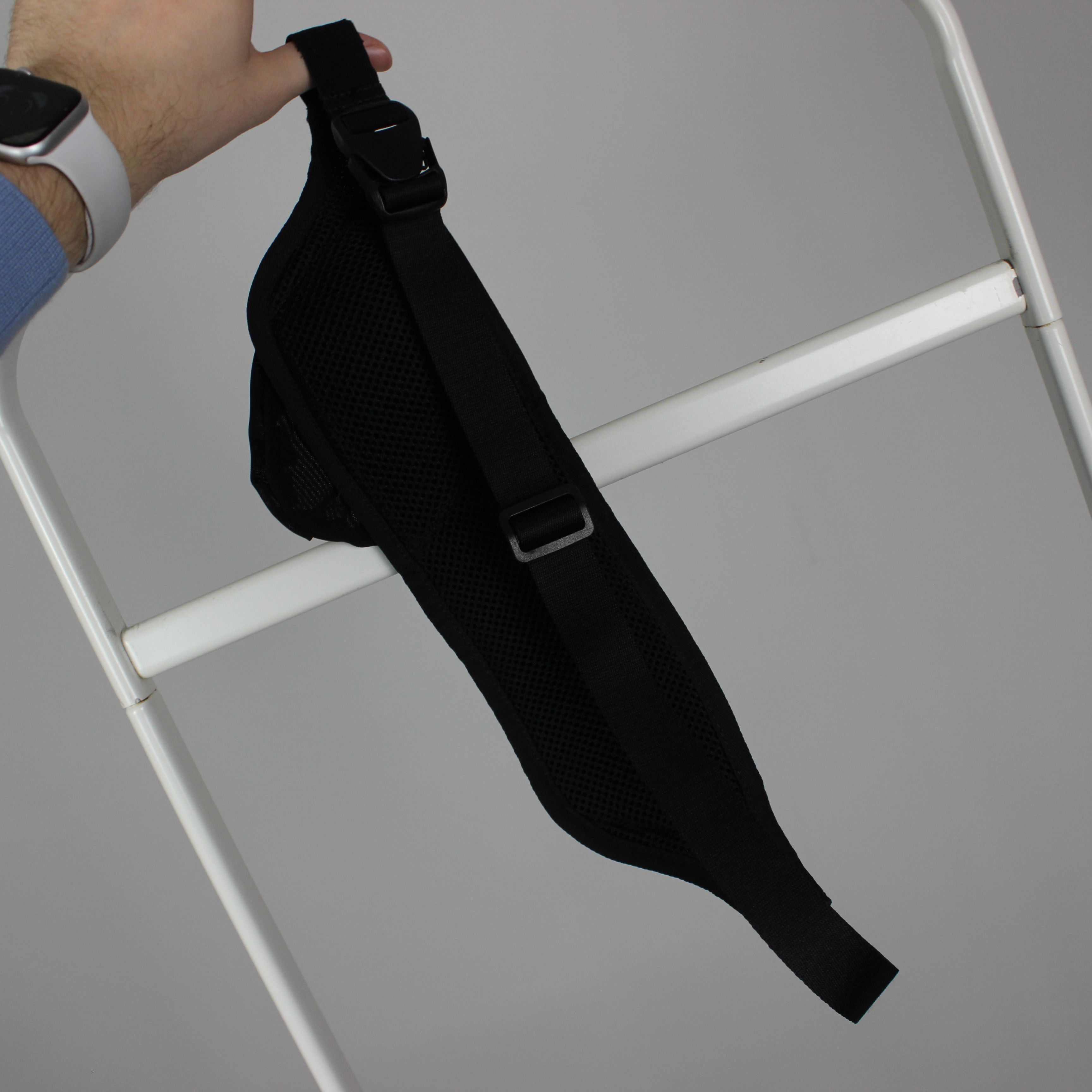 Nike Nike waist small bag nylon rare black Size ONE SIZE - 6 Thumbnail