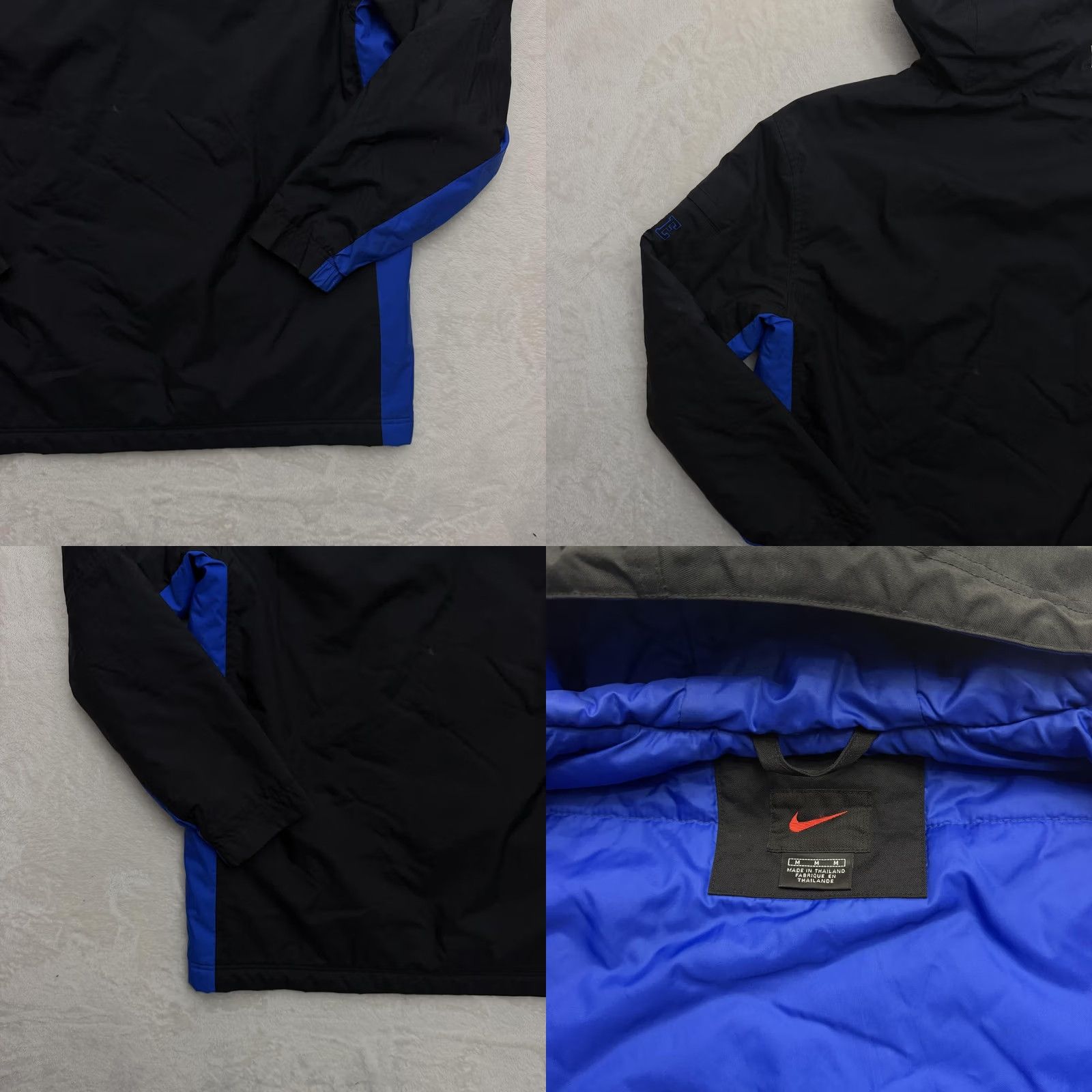 Nike Nike Jacket Mens Medium Black Insulated Hooded Full Zip Lined Size US M / EU 48-50 / 2 - 9 Thumbnail