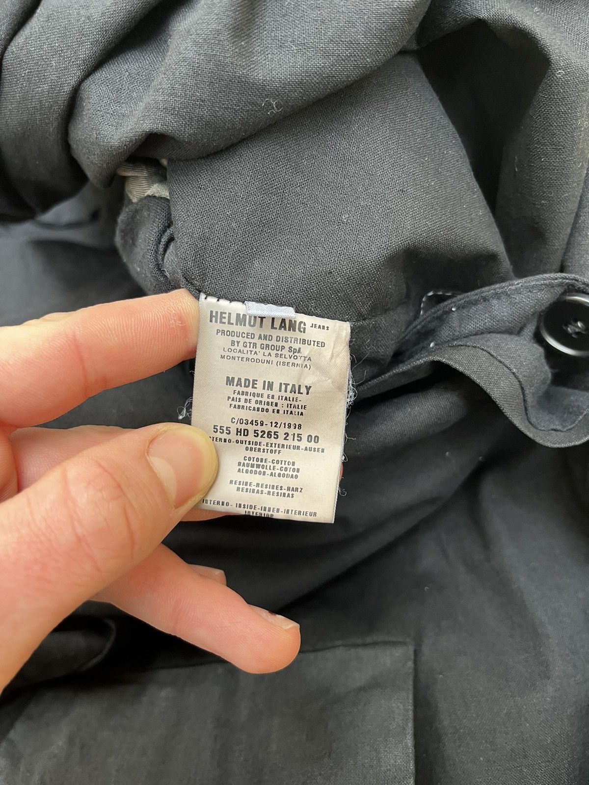 Helmut Lang Helmut Lang vintage 90‘s archive trench Size S / US 4 / IT 40 - 5 Thumbnail