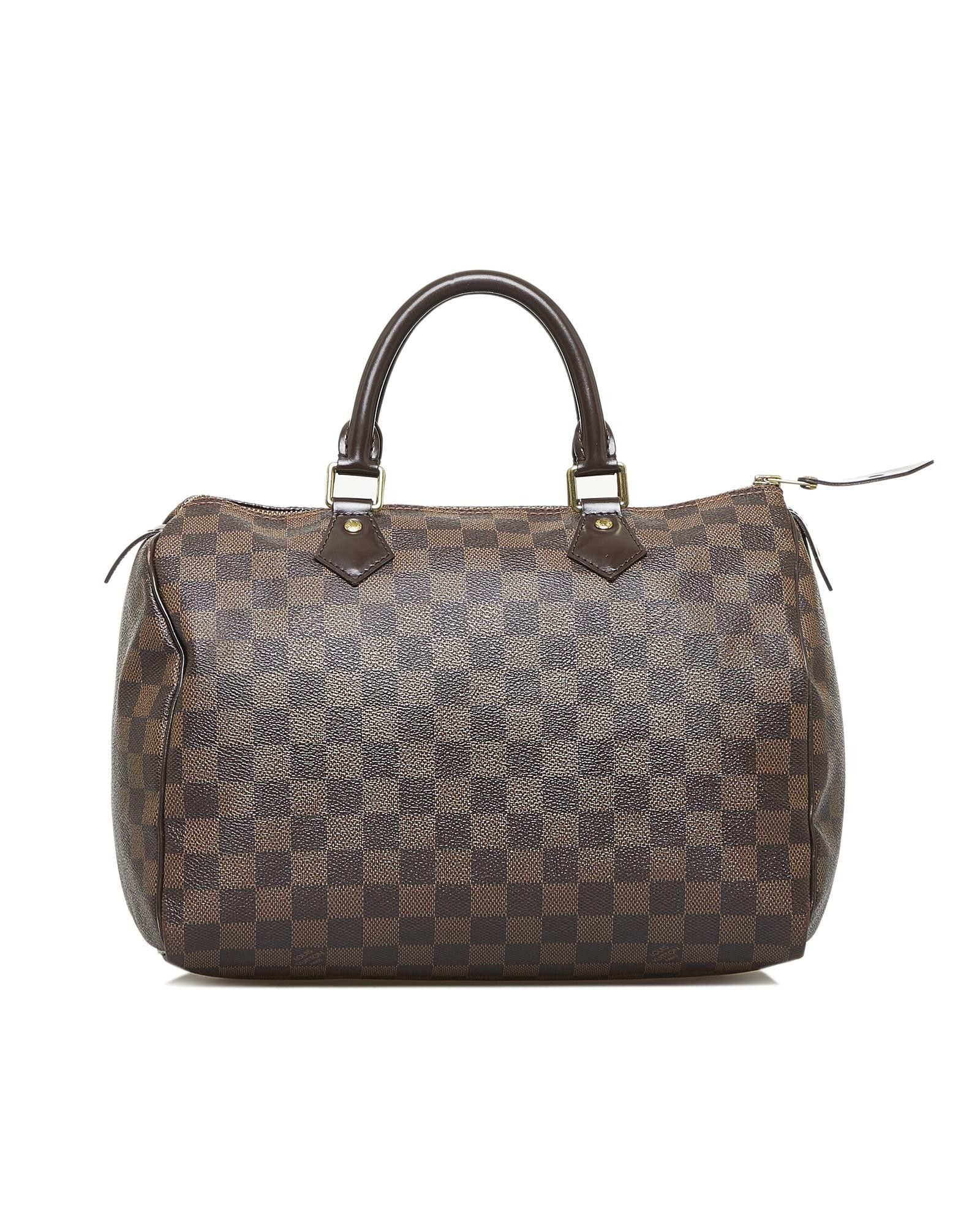 LOUIS VUITTON LOUIS VUITTON Speedy 25 Handbag Boston N41534 Damier