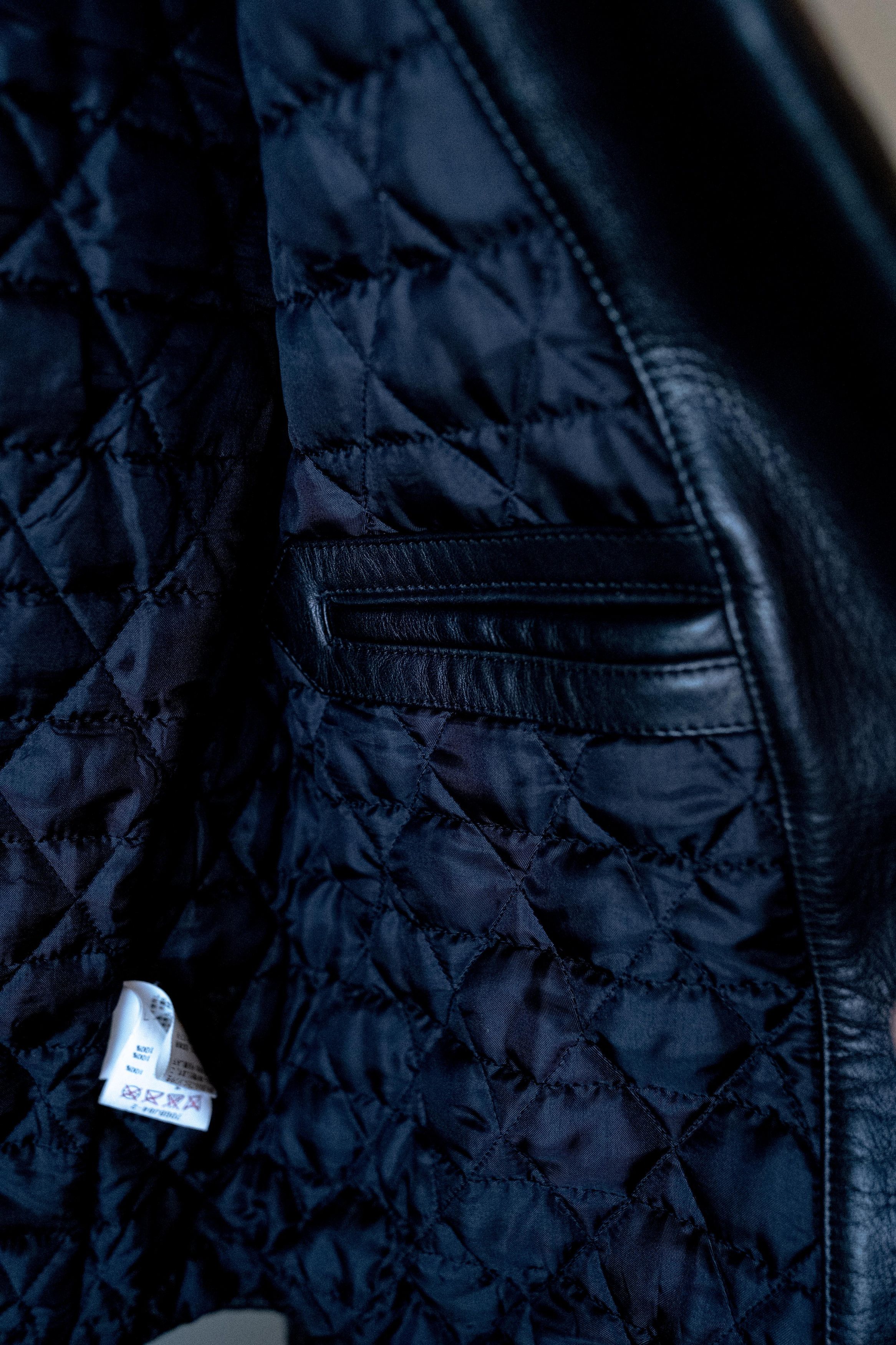 Blackmeans *Final Drop* Black Leather Double Rider Size US XS / EU 42 / 0 - 3 Thumbnail
