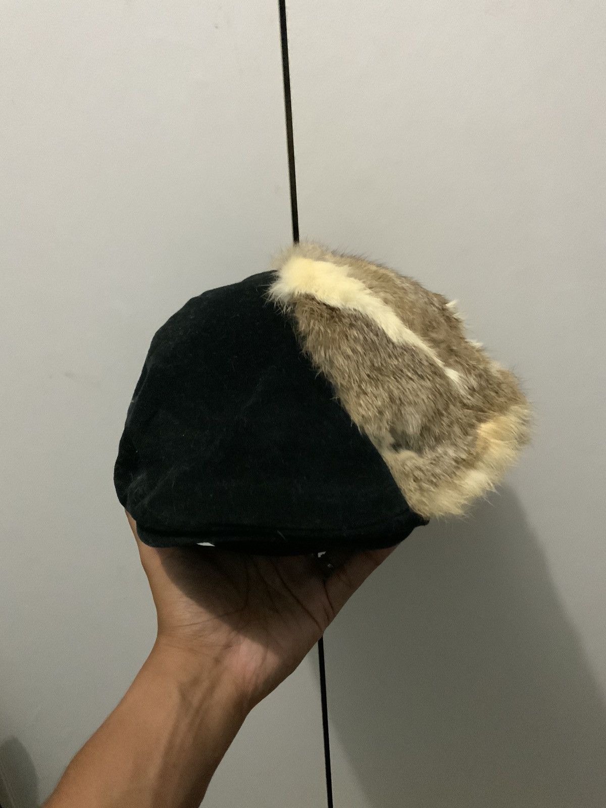 Beretta Mohair Fur Bold Flat Beretta Hat Size ONE SIZE - 5 Thumbnail