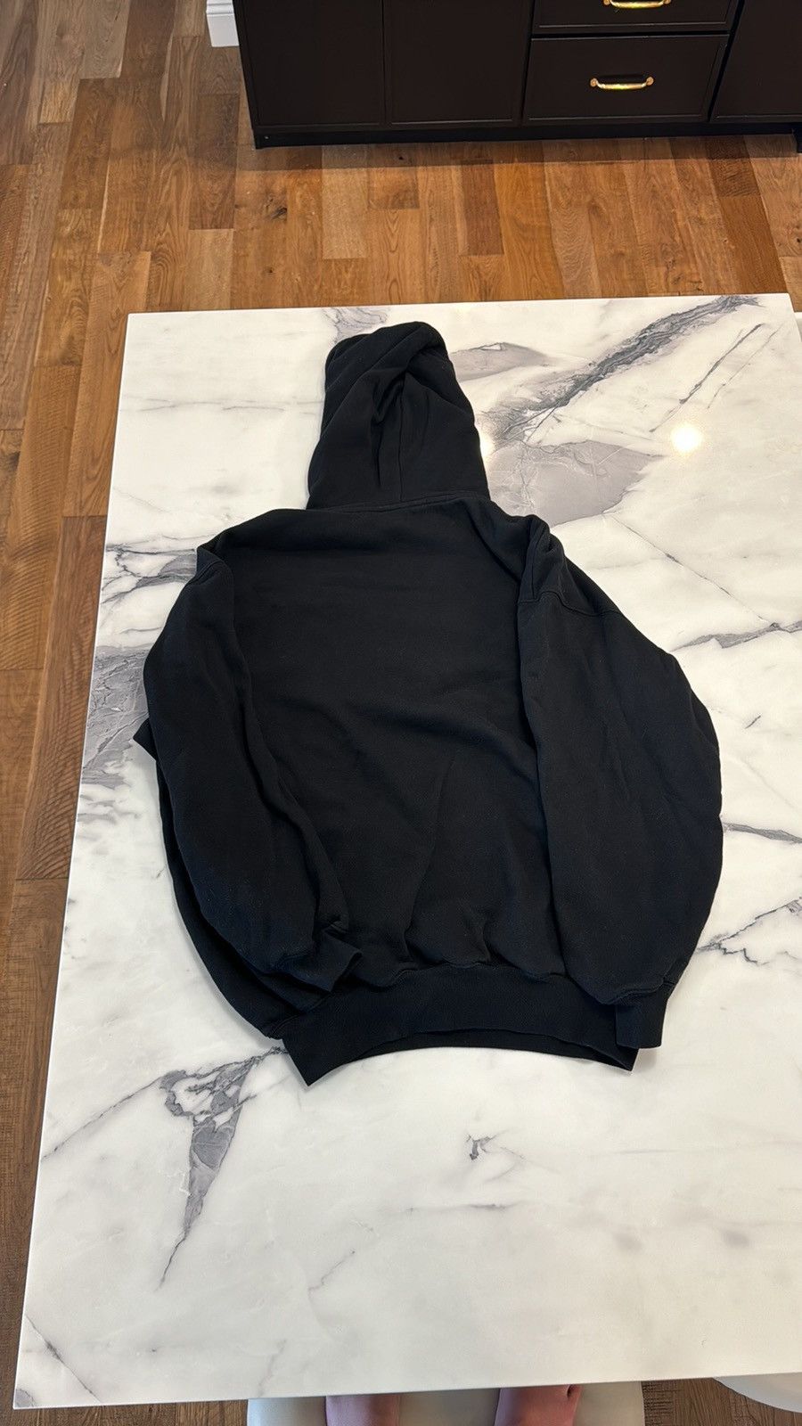 Balenciaga Balenciaga Sponsor Logo Medium Fit Hoodie, Size Small Size S / US 4 / IT 40 - 2 Thumbnail