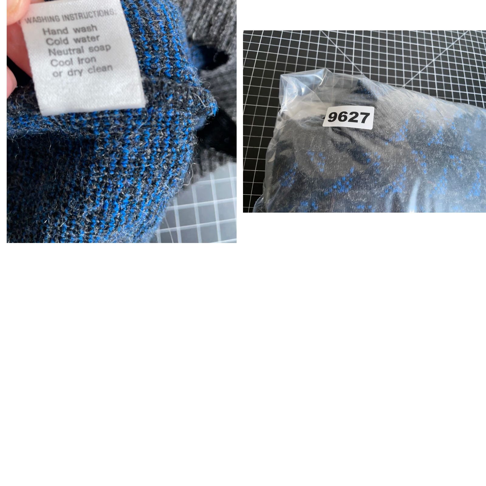 Vintage VINTAGE Linea Uomo Sweater Men Big 2X Blue Gray Geometric Wool Knit Italy Made Crew Neck Long Sleeve Pullover Casual 90s Dad Style Size US XXL / EU 58 / 5 - 9 Thumbnail