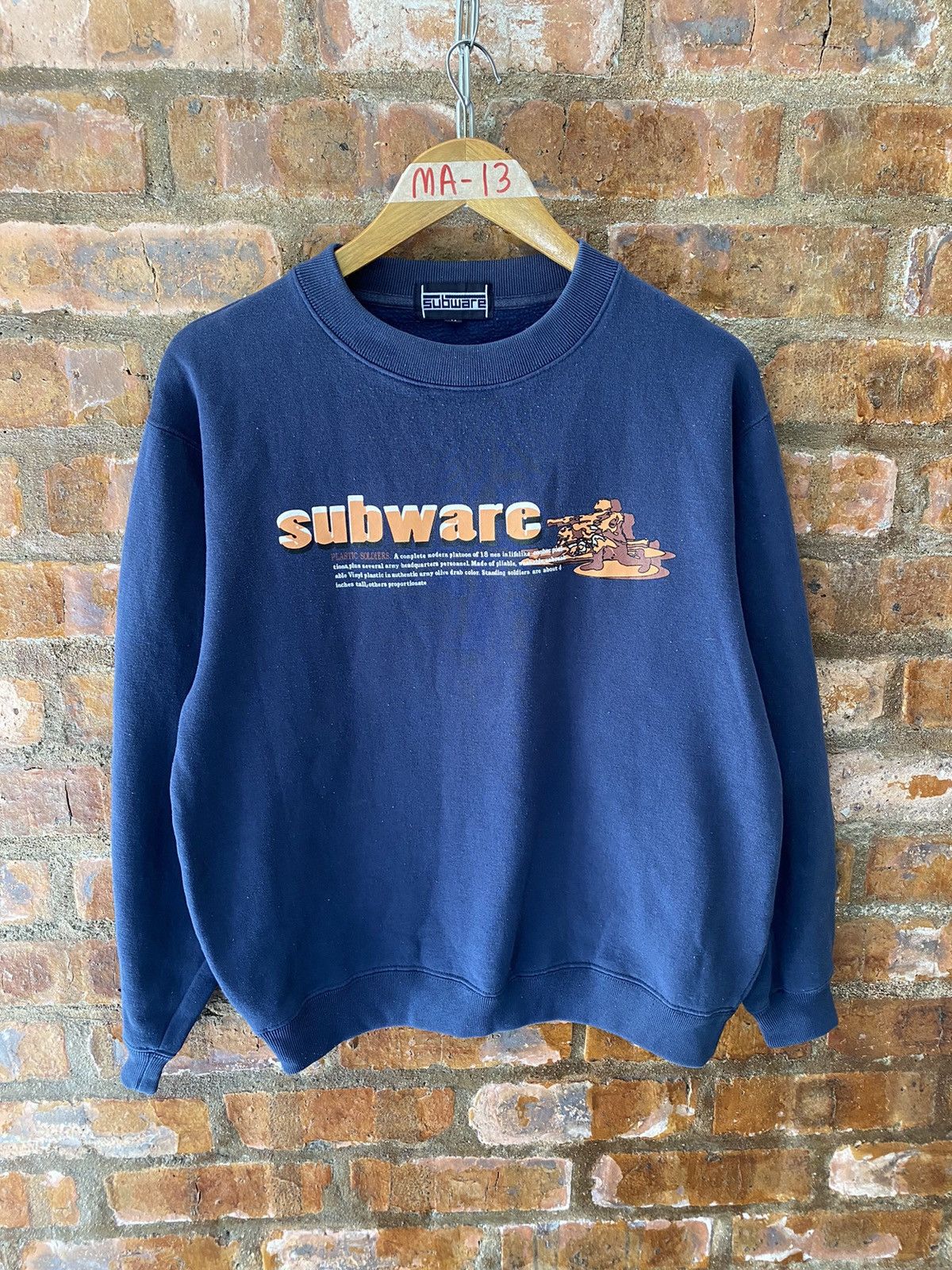 Subware 🔥1990s Subware Plastic Toy poem tee Size US M / EU 48-50 / 2 - 2 Thumbnail