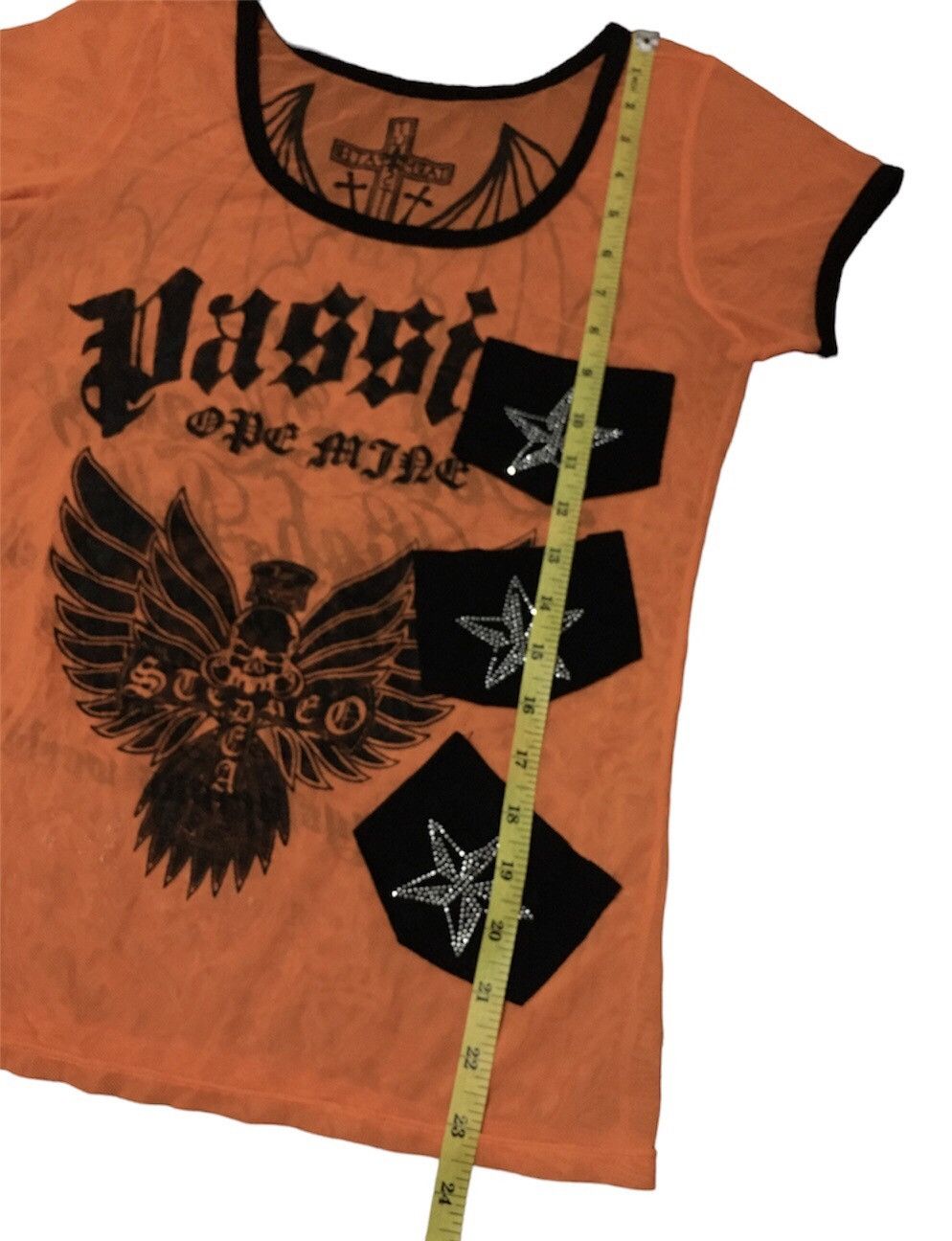 14th Addiction Japanese Mesh Devil Wings Sid Vicious Seditionaries Size US S / EU 44-46 / 1 - 13 Thumbnail