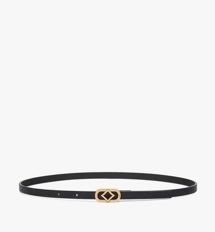 MCM o1mt1gz0325 Size: 80 / Diamond Buckle Belt in Black Size 30 - 1 Thumbnail