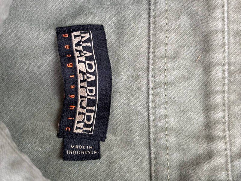 Napapijri Napapijri "Antarctic Research Program" Heavy Cotton Shirt Size US XXL / EU 58 / 5 - 10 Thumbnail