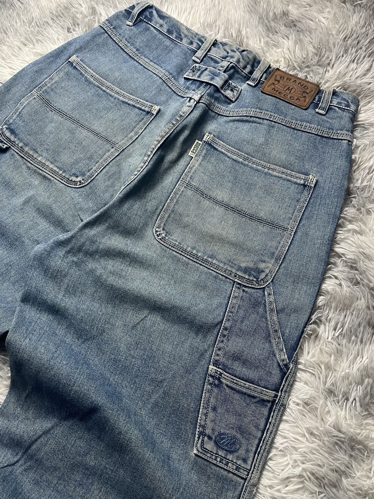 Mecca Vintage Mecca carpenter jeans pants Size US 34 / EU 50 - 8 Thumbnail