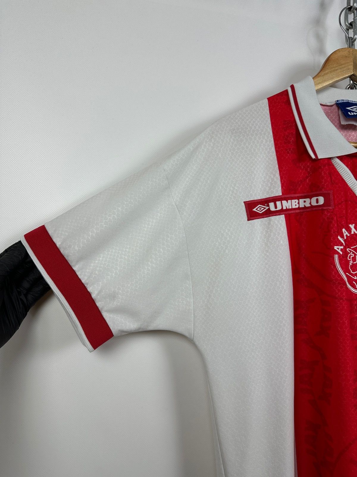 Umbro × Vintage 1998/99 Umbro Ajax Amsterdam Vintage Soccer Jersey Size US XL / EU 56 / 4 - 8 Thumbnail