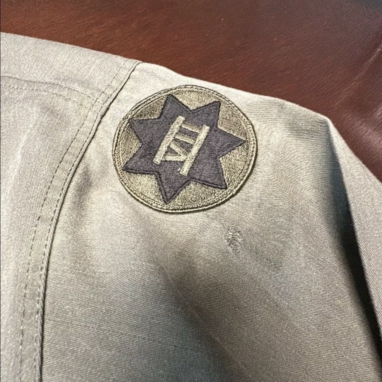 Vintage Vintage 60s 70s Army Military Uniform Shirt Pockets Vietnam Size US XL / EU 56 / 4 - 3 Thumbnail