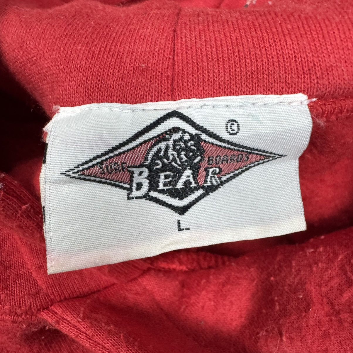 Vintage 🌟BEAR HOODIE SURF BOARD HAWAII SWEATSHIRTS Size US L / EU 52-54 / 3 - 7 Thumbnail