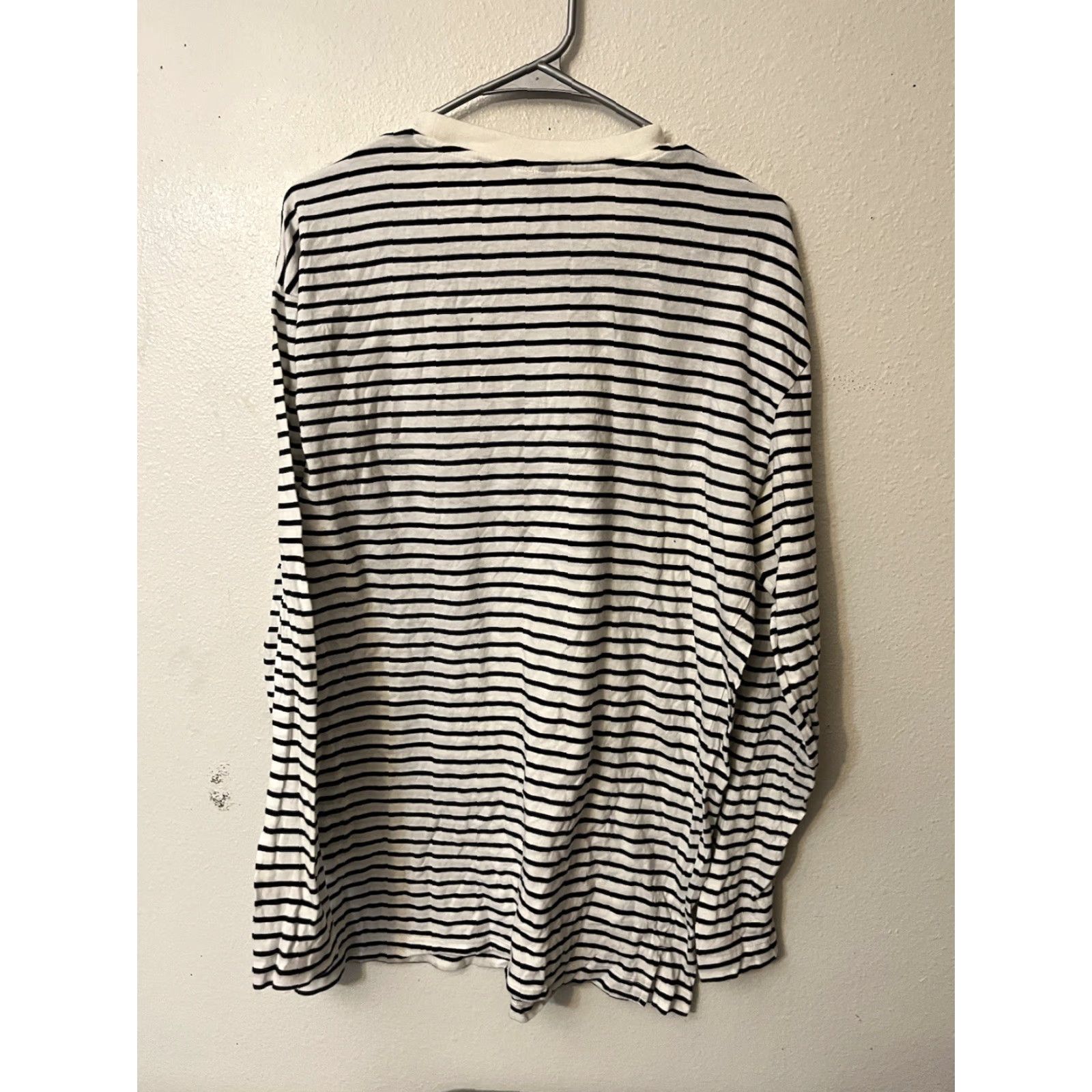 H&M H&M Women’s Blouse Tunic Knit Long Sleeve Striped Black White Size Small Size S / US 4 / IT 40 - 2 Thumbnail