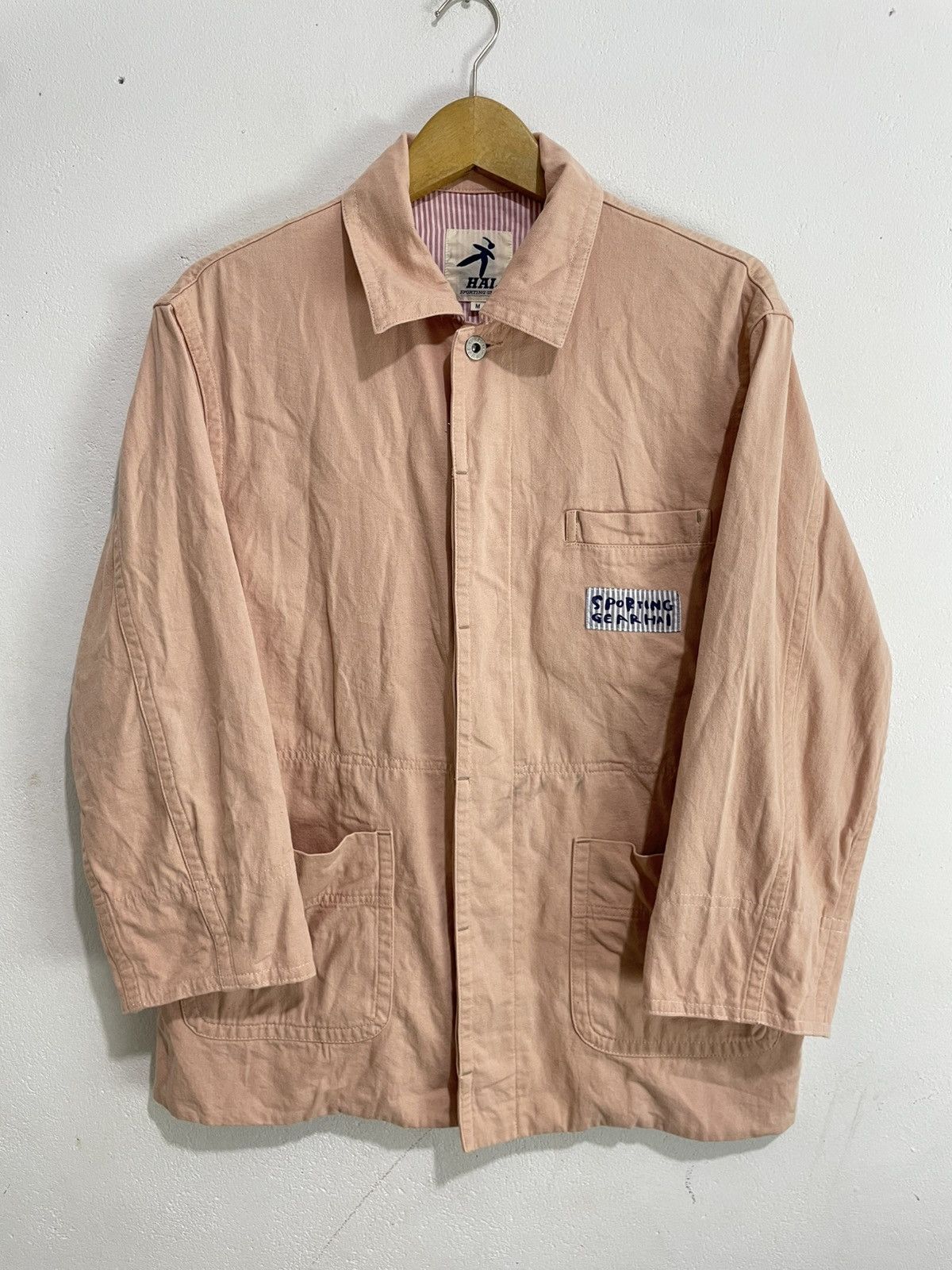 Hai Sporting Gear Hai Sporting Gear patch logo chore/coat Jacket by issey Size US M / EU 48-50 / 2 - 1 Thumbnail
