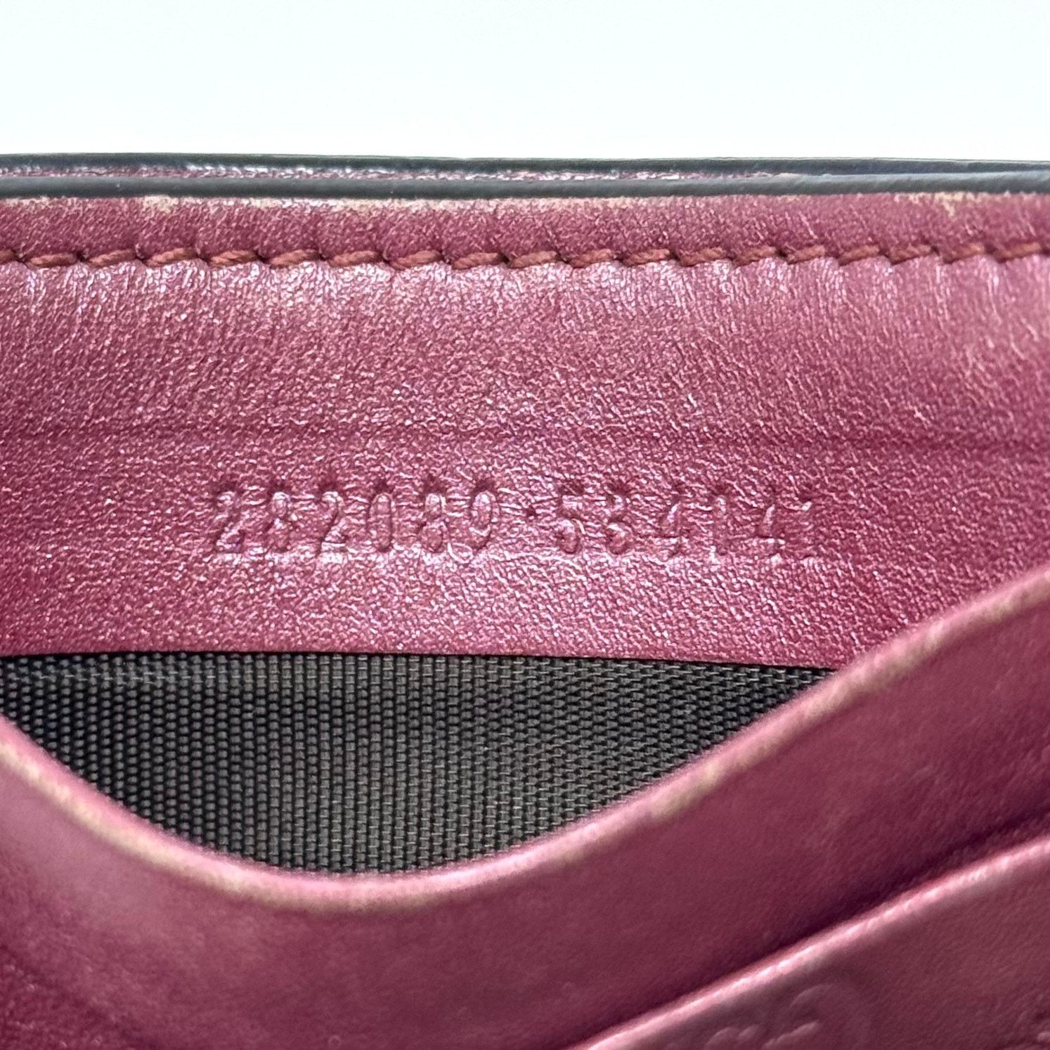 Gucci Gucci Purple Cardholder Wallet Size ONE SIZE - 9 Thumbnail