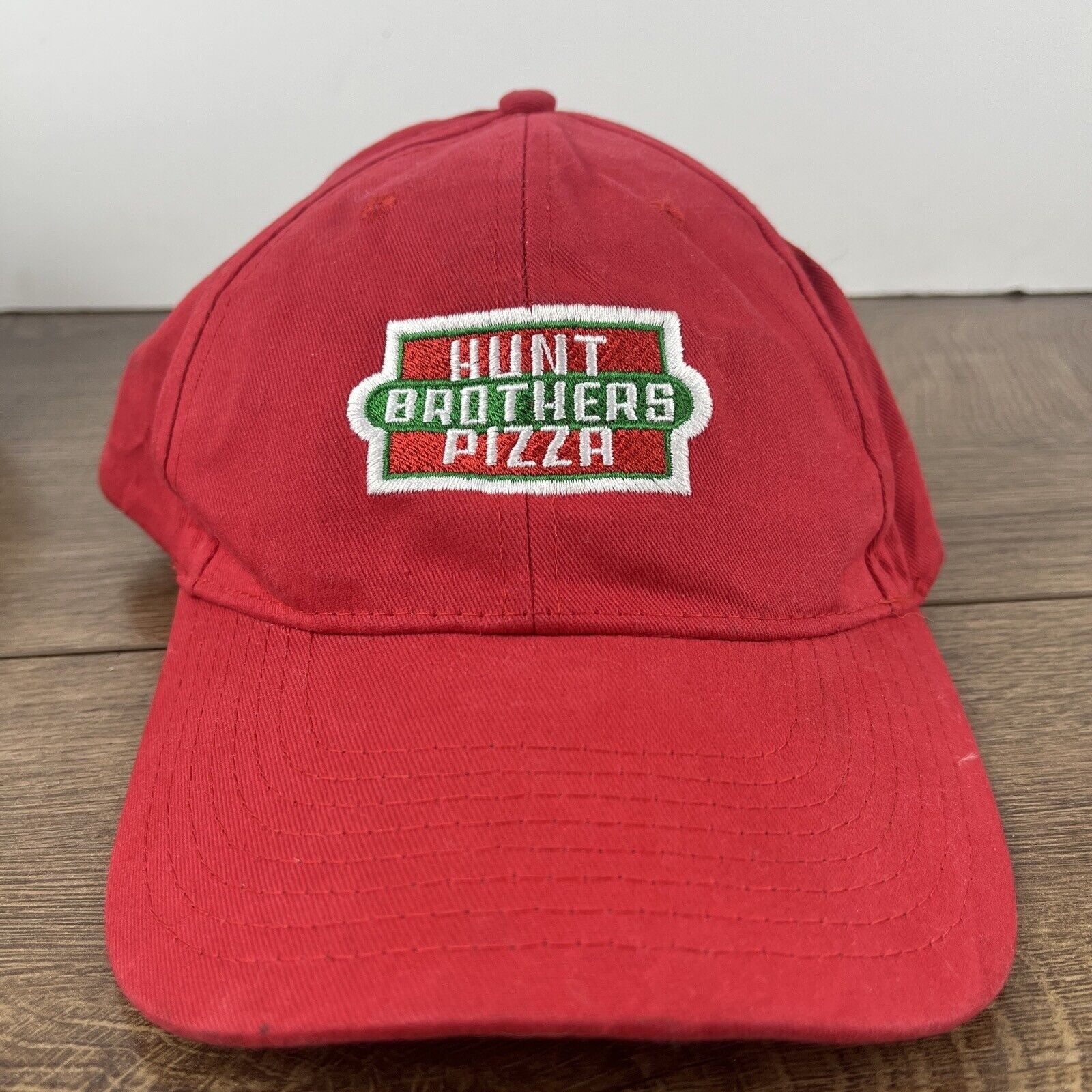 Other Hunt Brothers Pizza Hat Red Hat Adjustable Adult Size Hat Re Size ONE SIZE - 4 Thumbnail