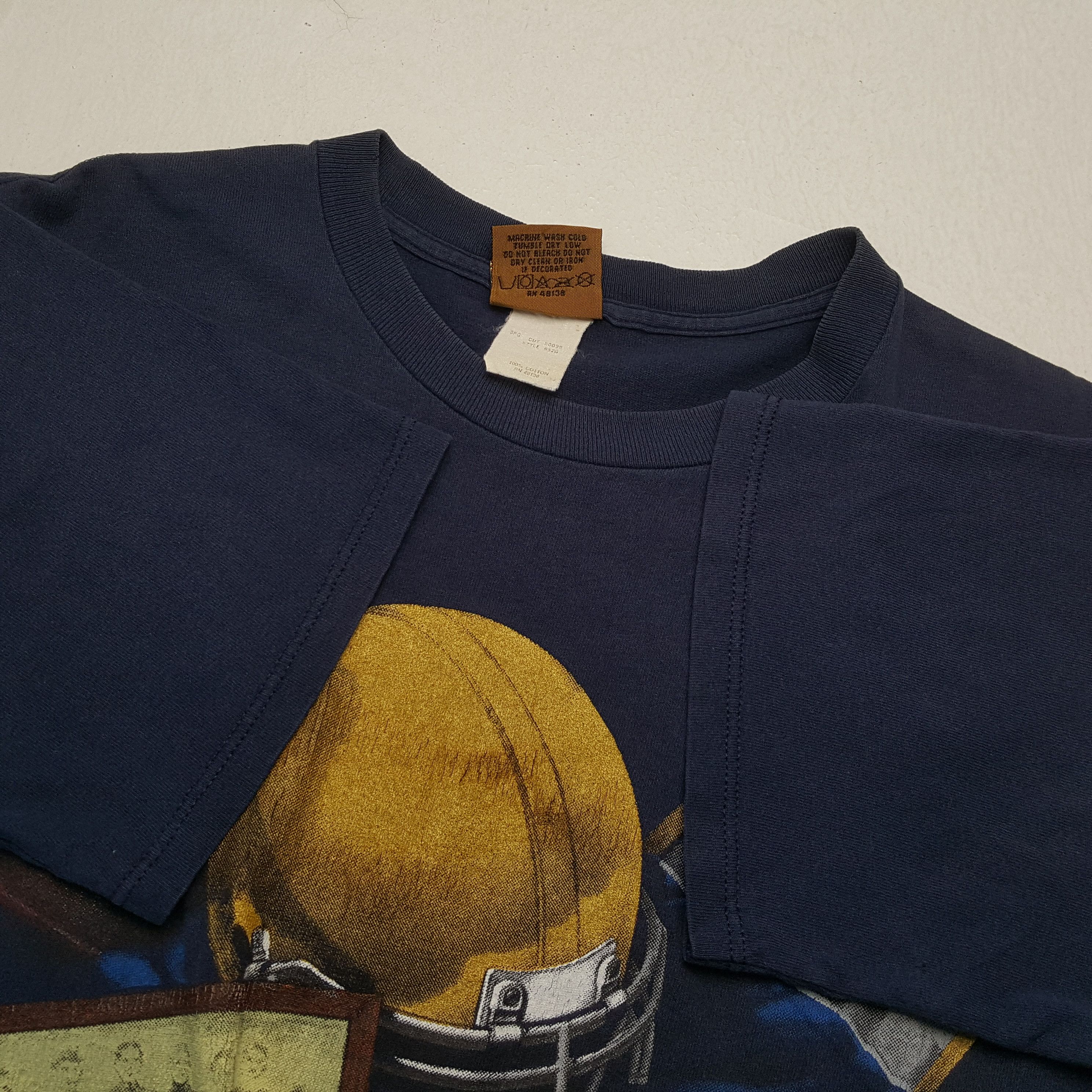 NFL × Nutmeg × Vintage Vintage 90's NOTRE DAME American Football NFL T-Shirts Size US M / EU 48-50 / 2 - 7 Thumbnail