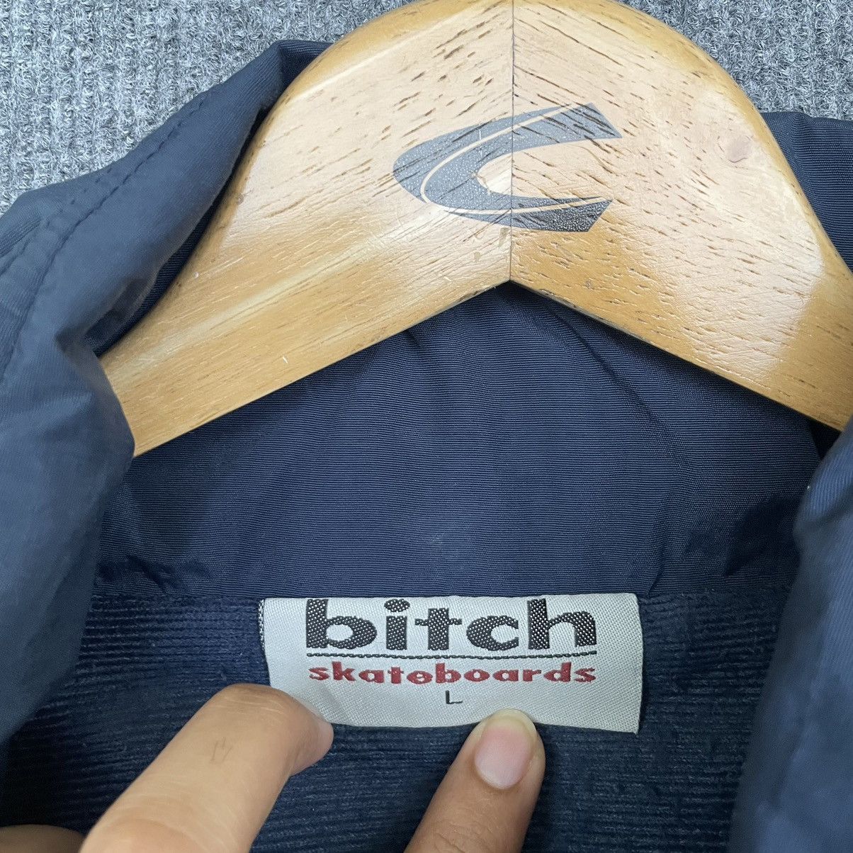 Girl Skateboards × Shorty's Skateboards × Vintage Vintage 1990s Bitch Skateboards Anorak Jacket Size US XL / EU 56 / 4 - 8 Thumbnail