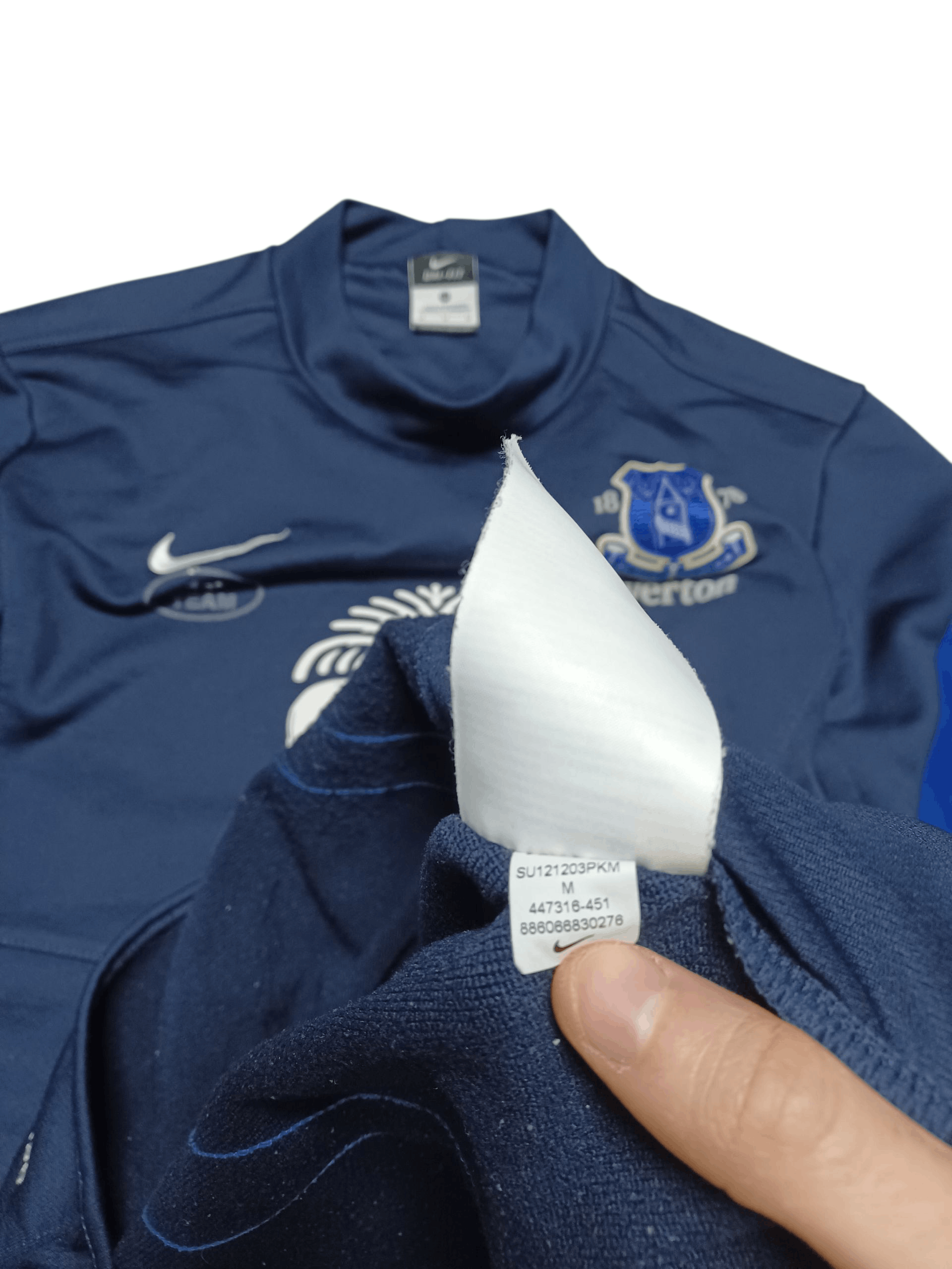 Nike NIKE EVERTON CHANG VINTAGE 2012 TRAINING SOCCER SWEATSHIRT Size US M / EU 48-50 / 2 - 5 Thumbnail