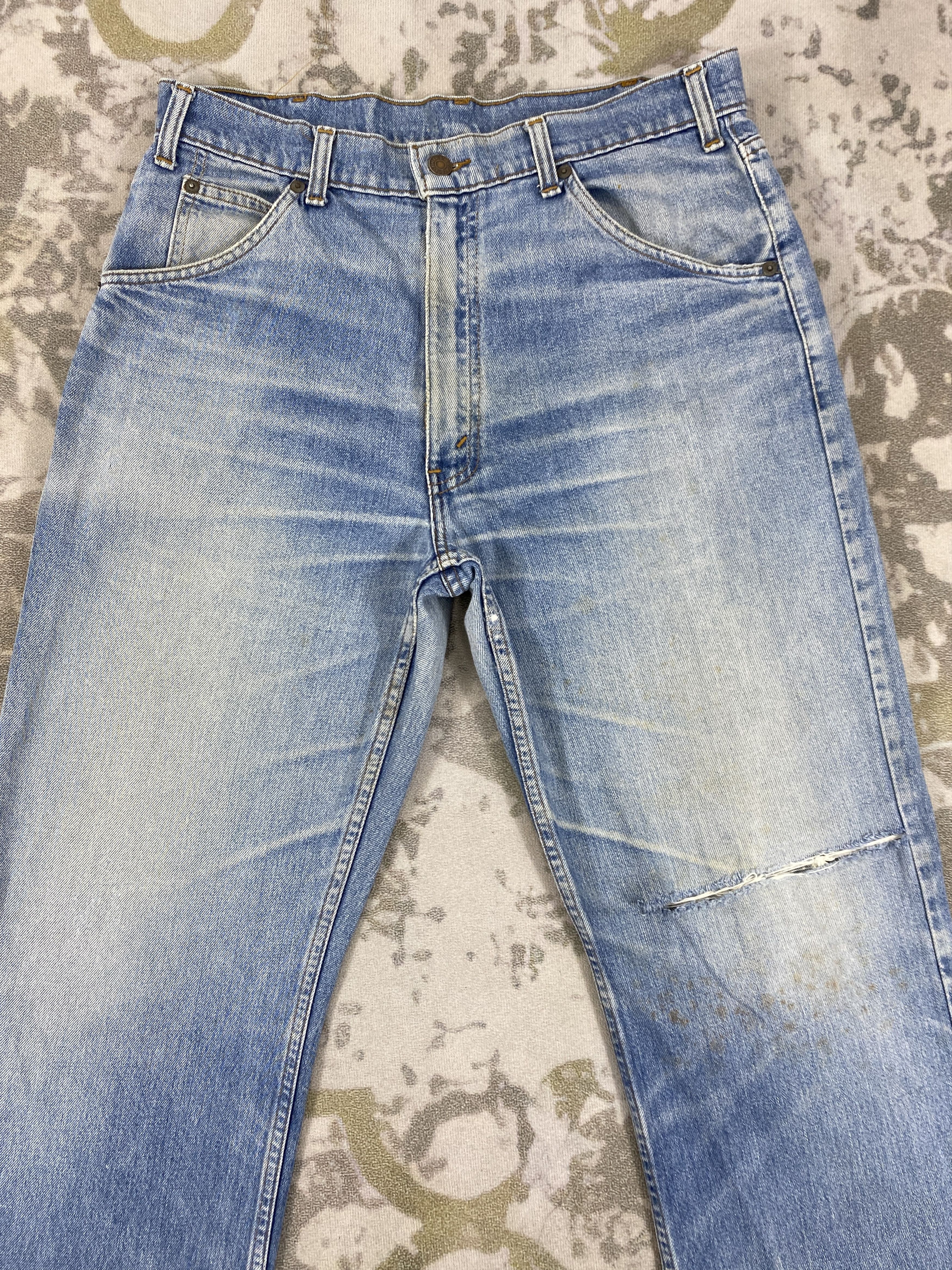 Levi's Distressed Blue Vintage Levi's Jeans 33x30 Denim- JN3548 Size US 33 - 4 Thumbnail