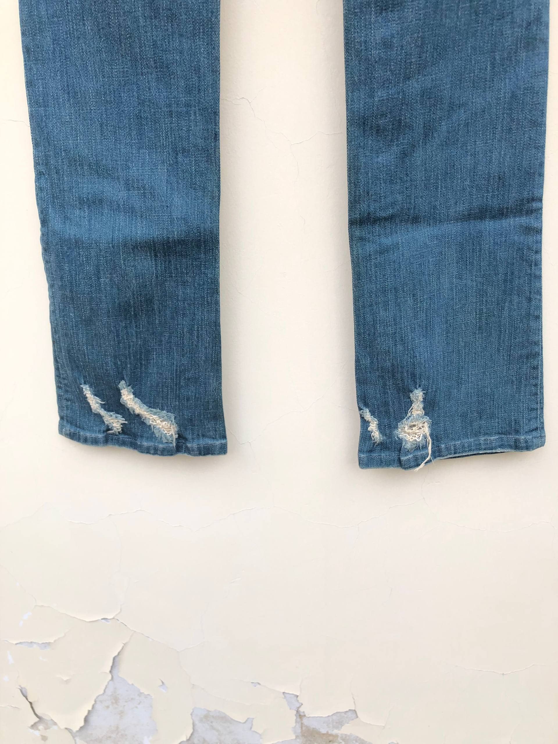 If Six Was Nine 2000s Patchwork Distressed Vkei Y2k Japanese Archive Size US 27 - 11 Thumbnail