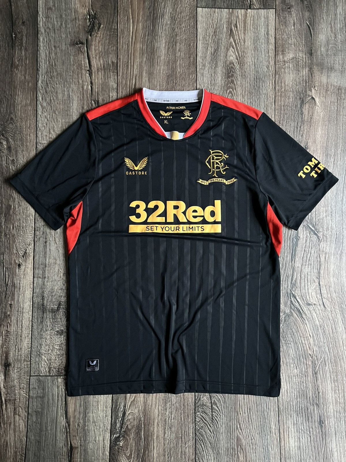 Vintage Rangers Glasgow Away 150 Years Anniversary 2021-2022 Jersey Size US XL / EU 56 / 4 - 1 Thumbnail
