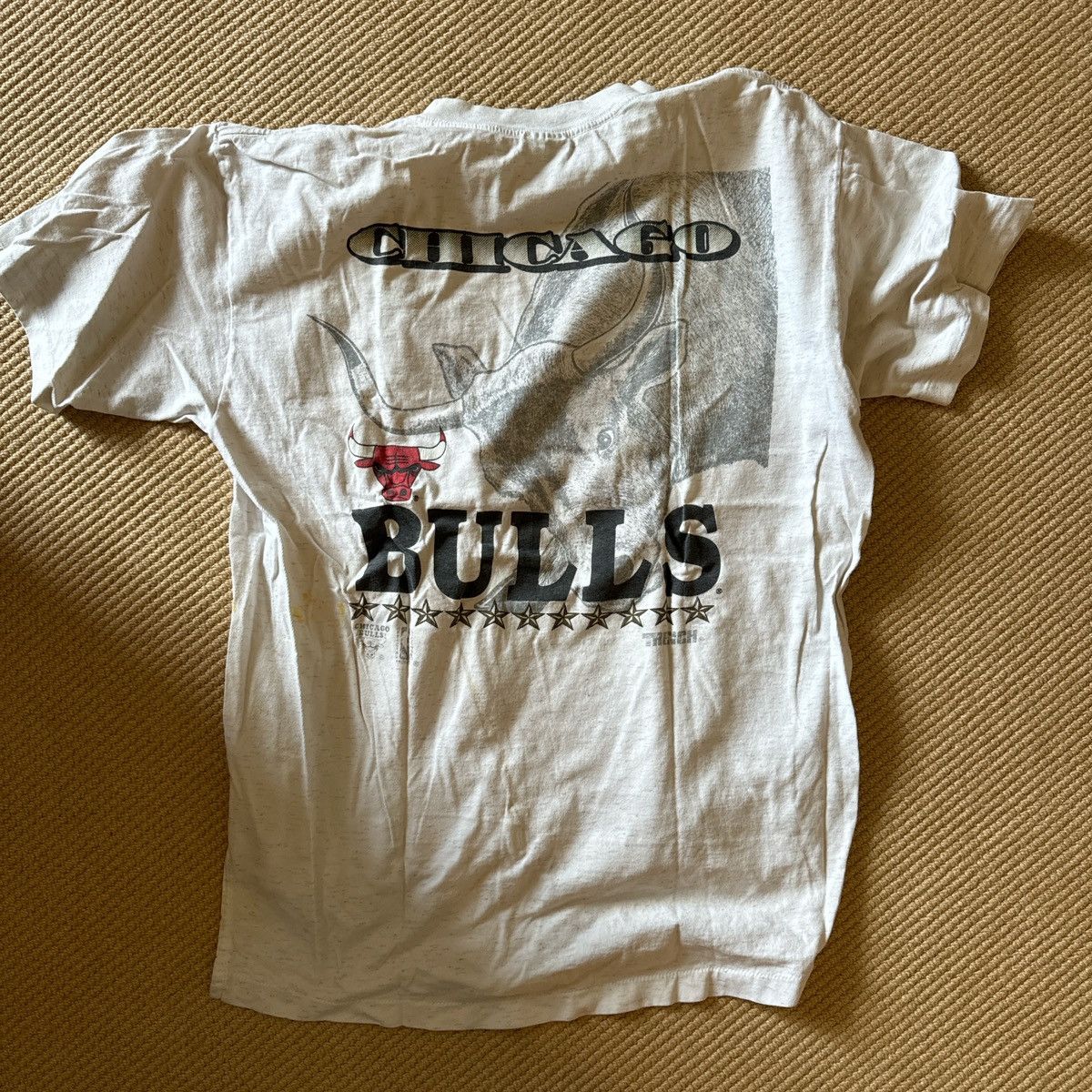 NBA × Vintage Vintage Chicago Bulls Tshirt Size US L / EU 52-54 / 3 - 4 Thumbnail