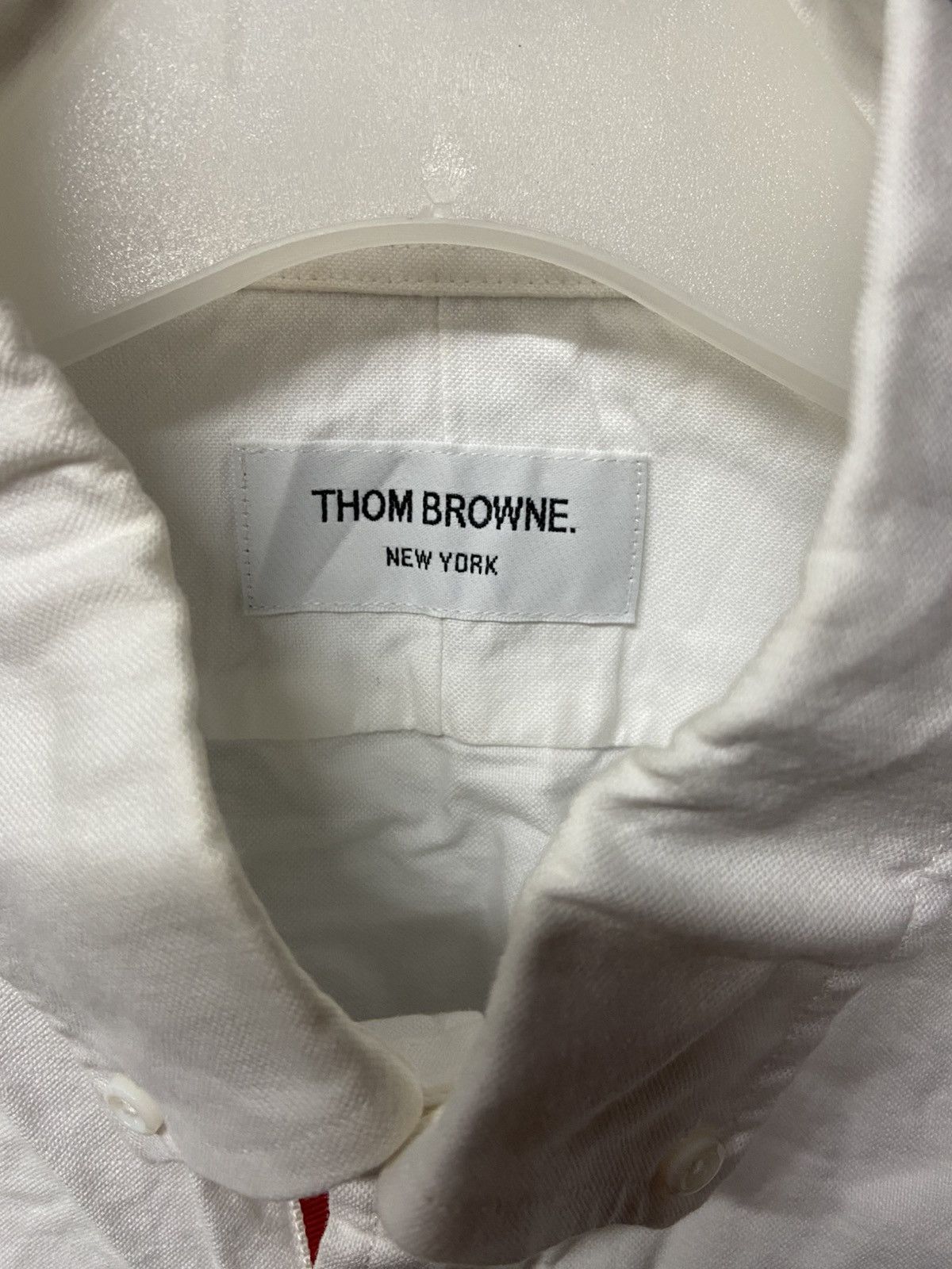 Thom Browne Thom Browne Oxford White Shirt Size US L / EU 52-54 / 3 - 3 Thumbnail